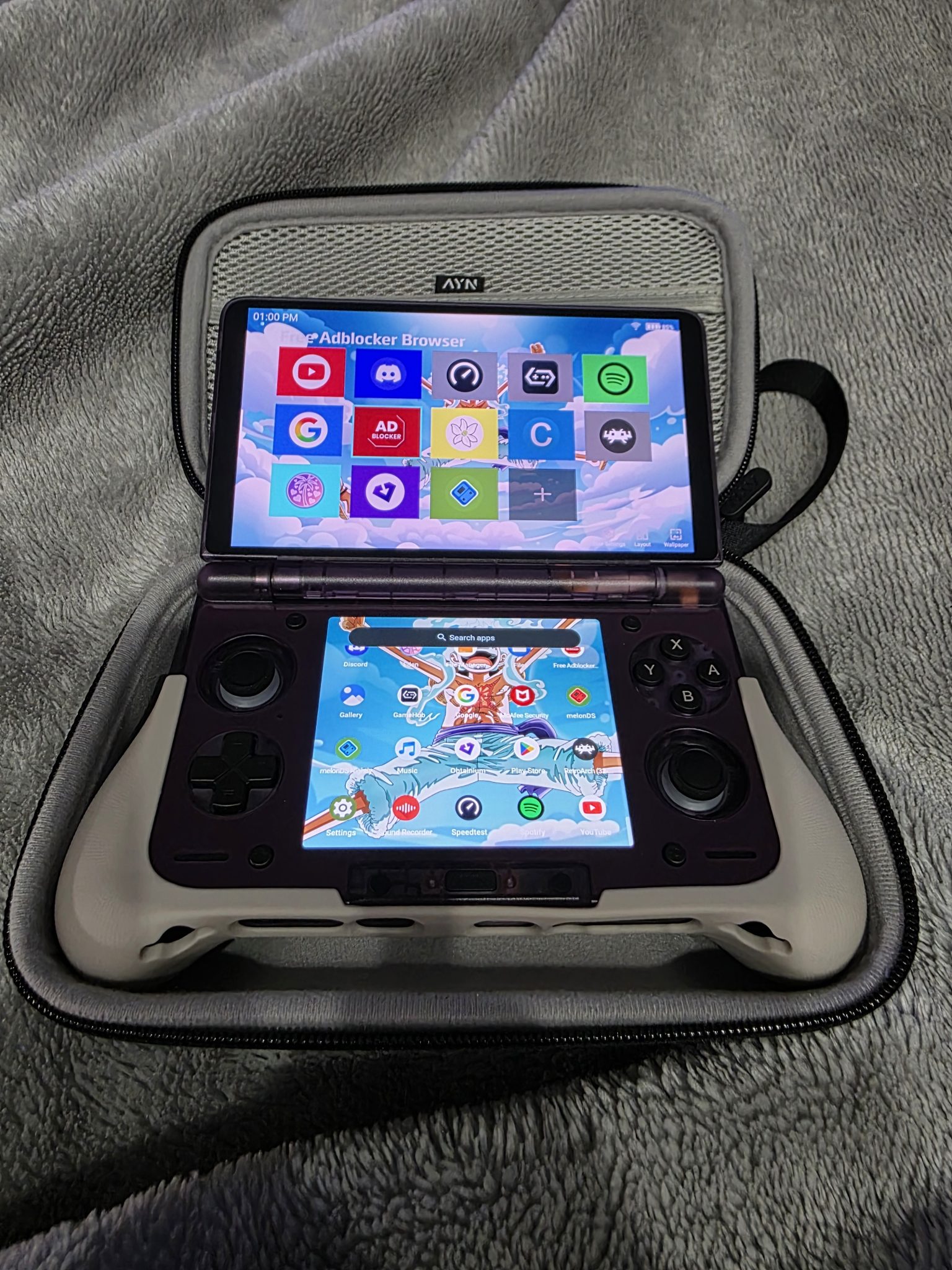 🕹 AYN Thor Max - Consola portátil con doble pantalla OLED