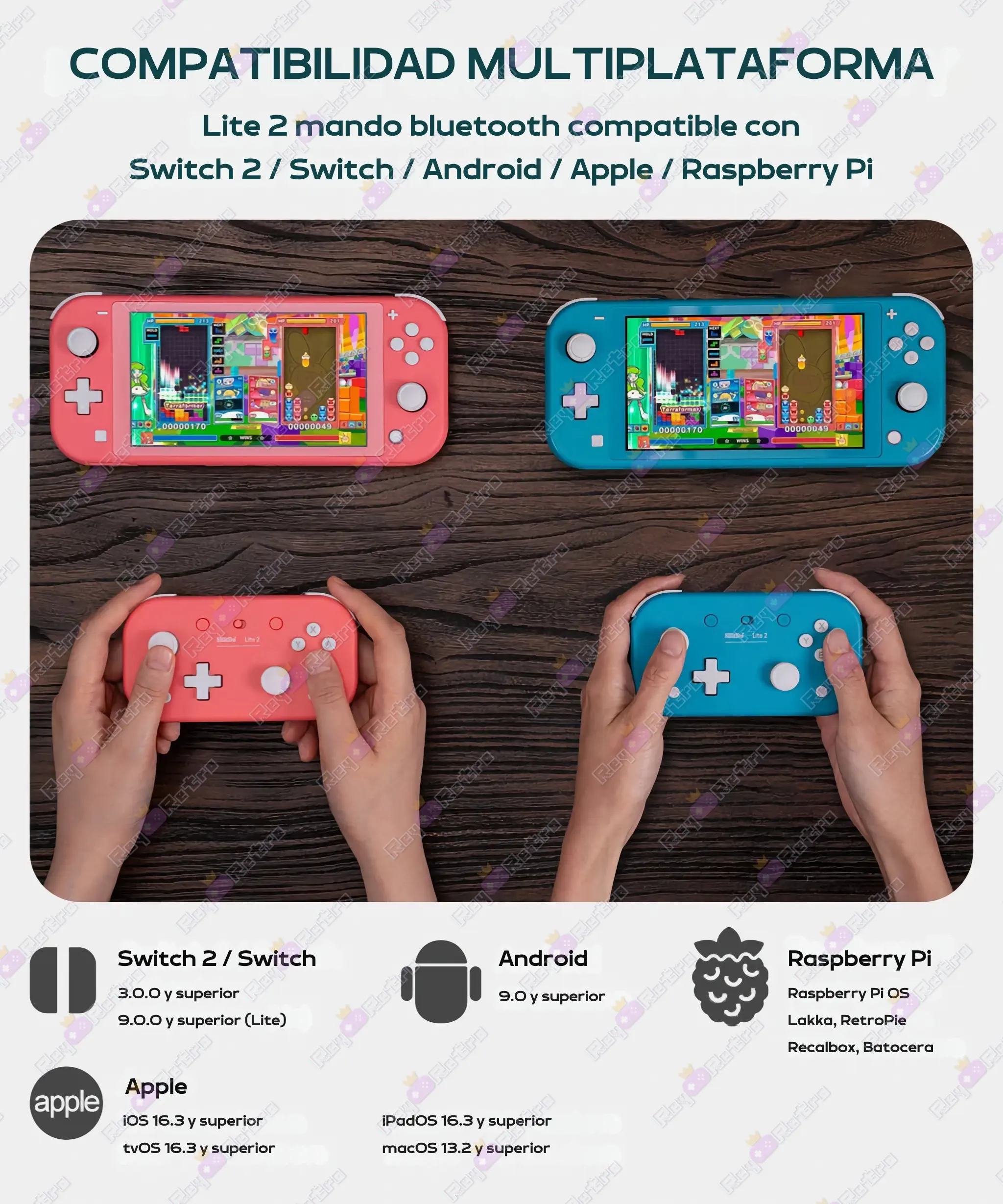 8BitDo_Lite_2.07 - 🎮 8BitDo Lite 2 - Mando compacto y versátil para juego portátil