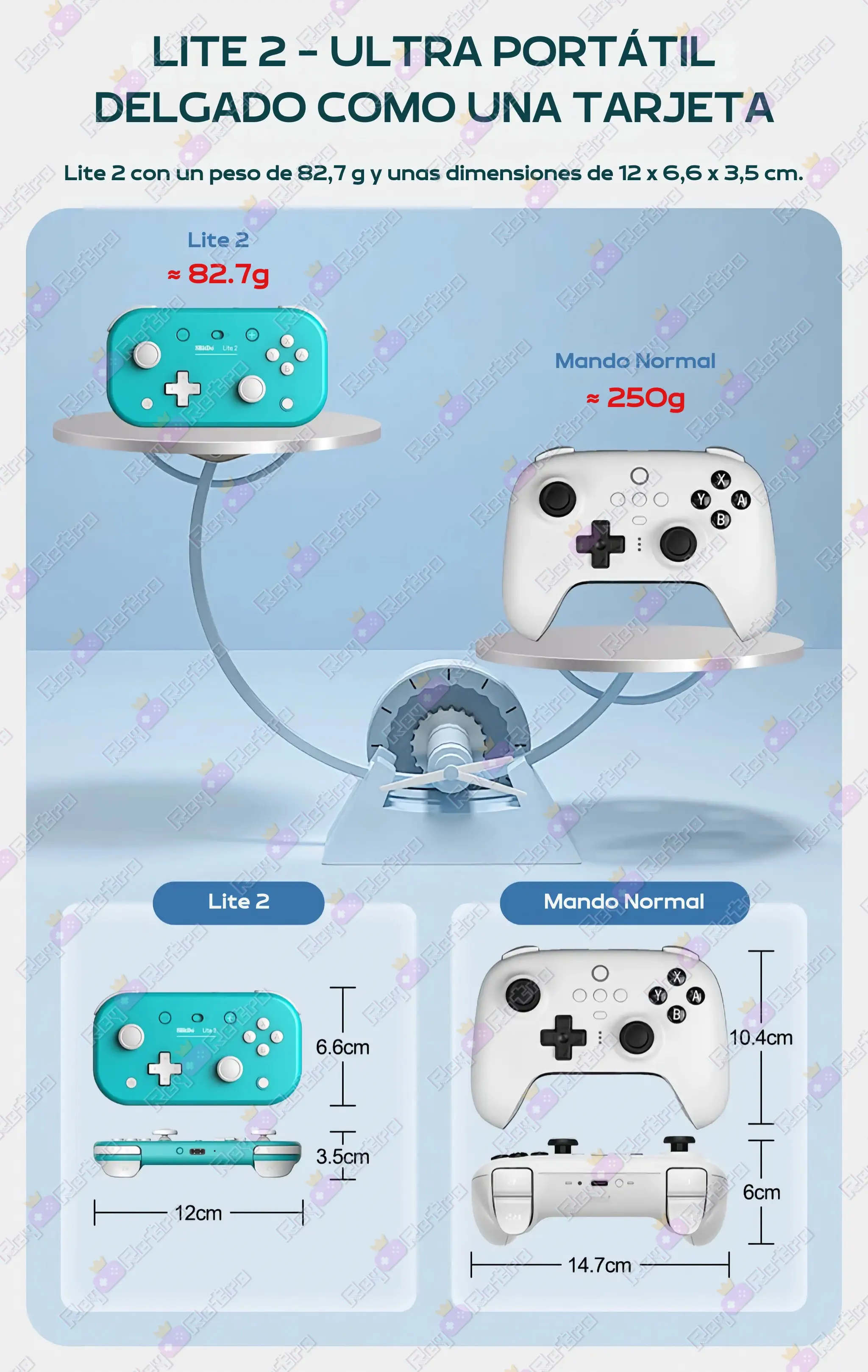 8BitDo_Lite_2.08 - 🎮 8BitDo Lite 2 - Mando compacto y versátil para juego portátil