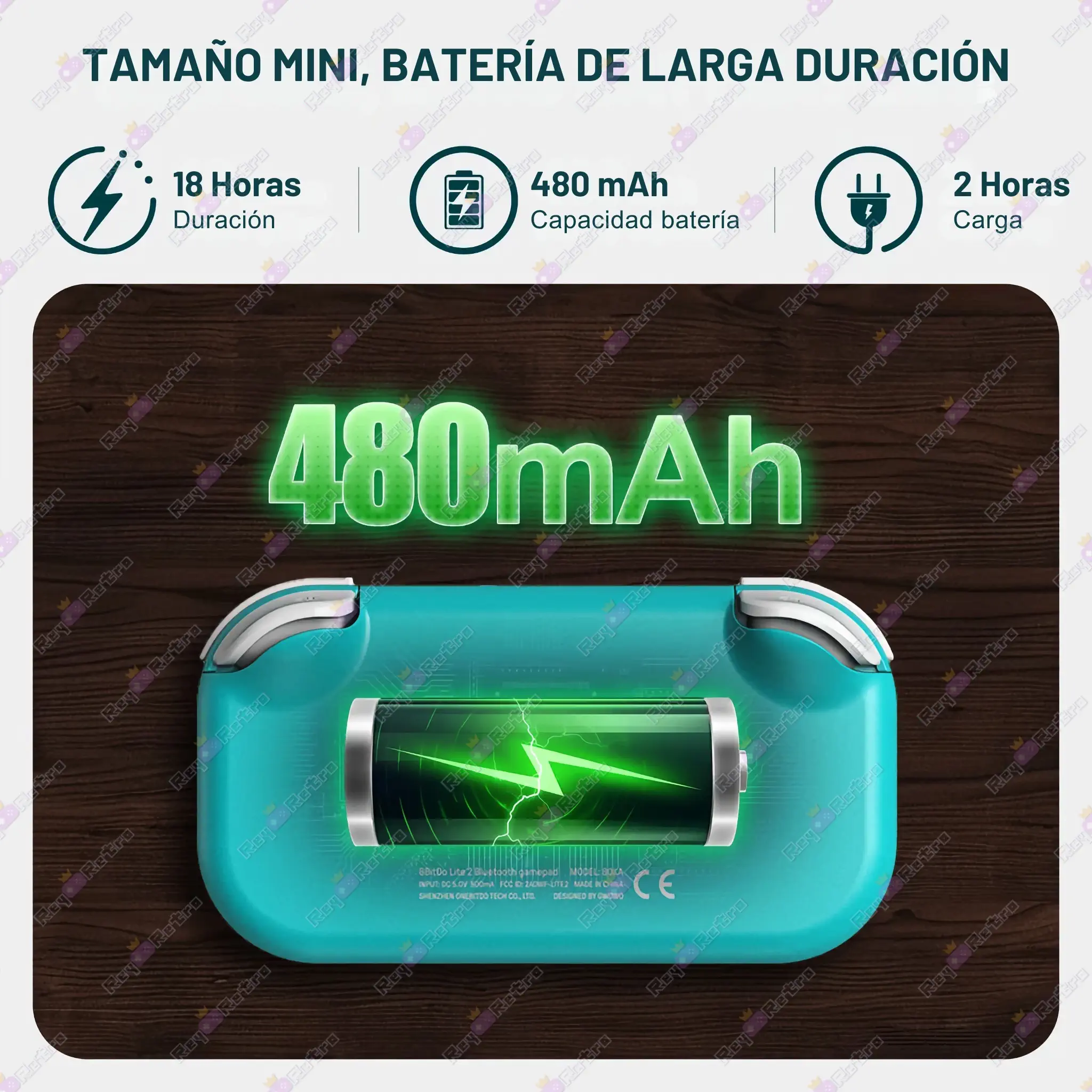8BitDo_Lite_2.11 - 🎮 8BitDo Lite 2 - Mando compacto y versátil para juego portátil