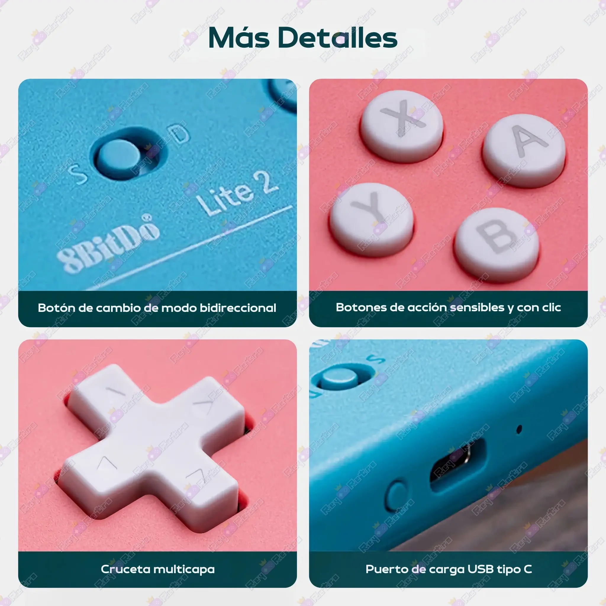8BitDo_Lite_2.14 - 🎮 8BitDo Lite 2 - Mando compacto y versátil para juego portátil
