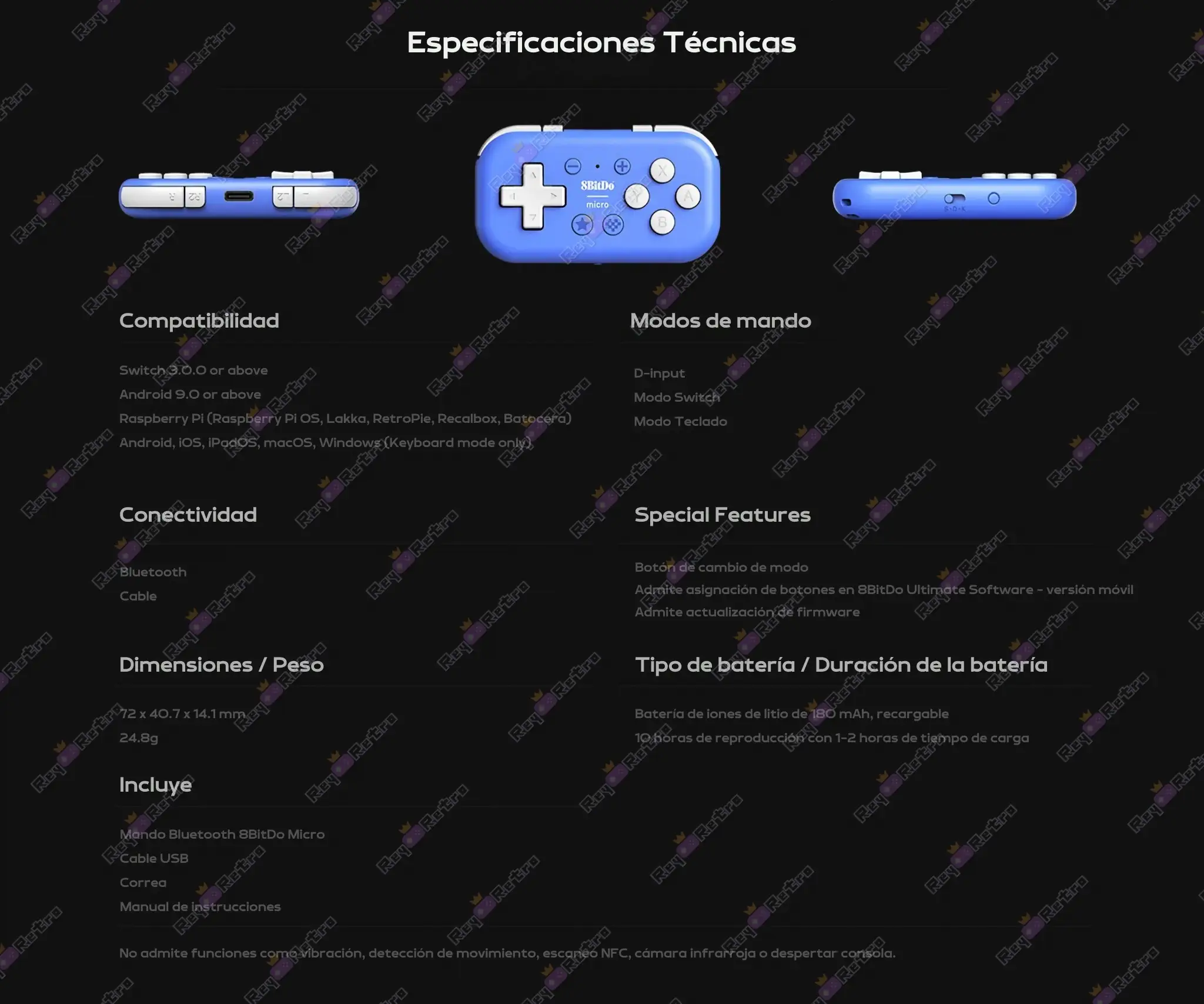 8BitDo_Micro.13 - 🎮 8BitDo Micro - Mini mando ultra-portátil para jugar en cualquier parte
