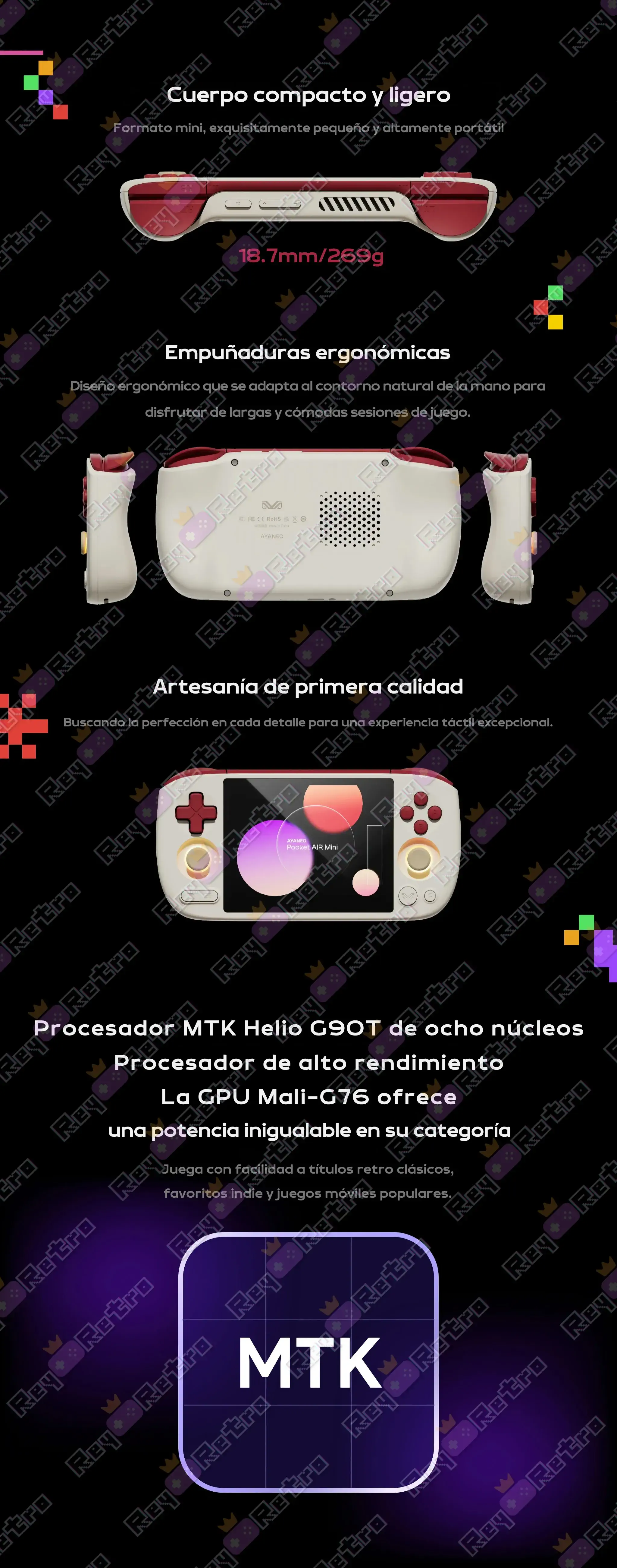 AYANEO Pocket AIR Mini AYANEO_Pocket_AIR_Mini.07 - 🕹 AYANEO Pocket AIR Mini - Consola Retro Android 4:3 de 4,2″