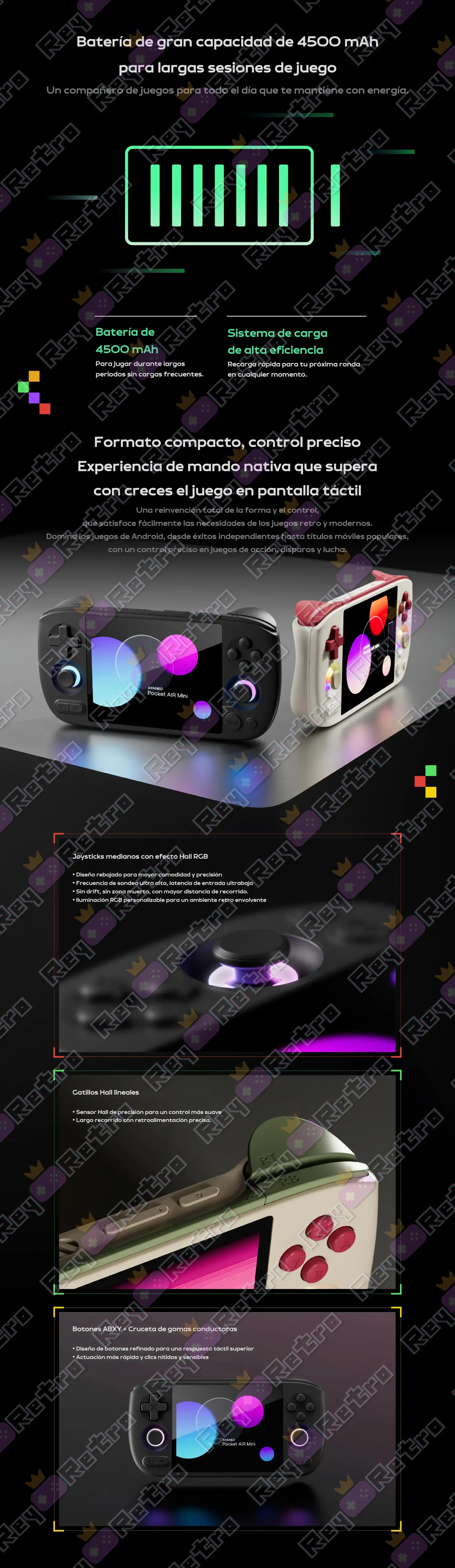 AYANEO Pocket AIR Mini AYANEO_Pocket_AIR_Mini.09 - 🕹 AYANEO Pocket AIR Mini - Consola Retro Android 4:3 de 4,2″