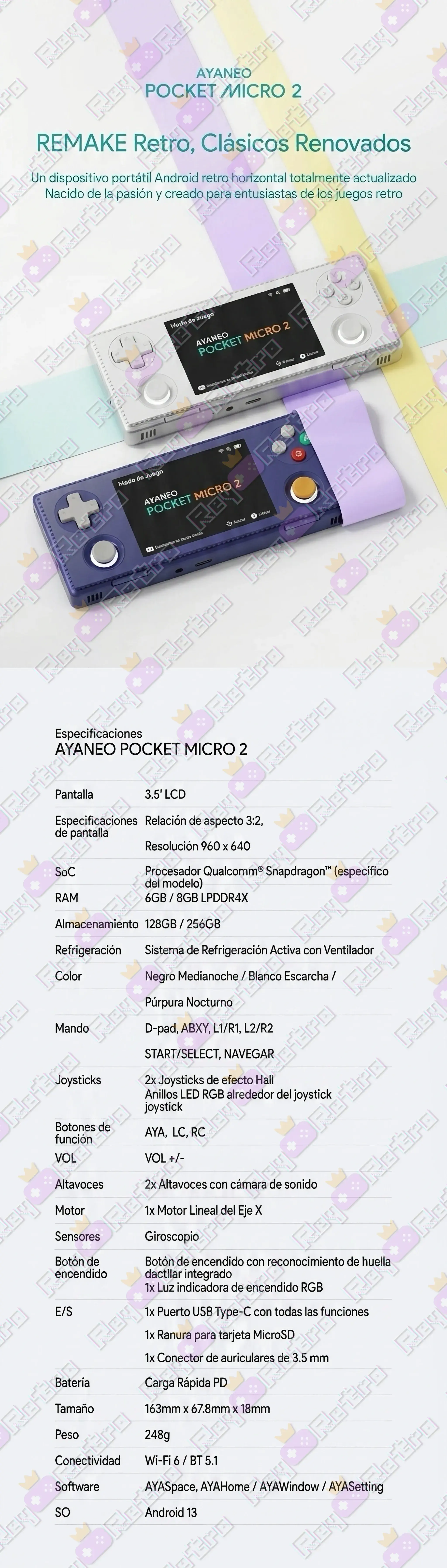 AYANEO_Pocket_Micro_2.14 - 🕹 AYANEO Pocket Micro 2 - Consola premium con Snapdragon y pantalla 3,5