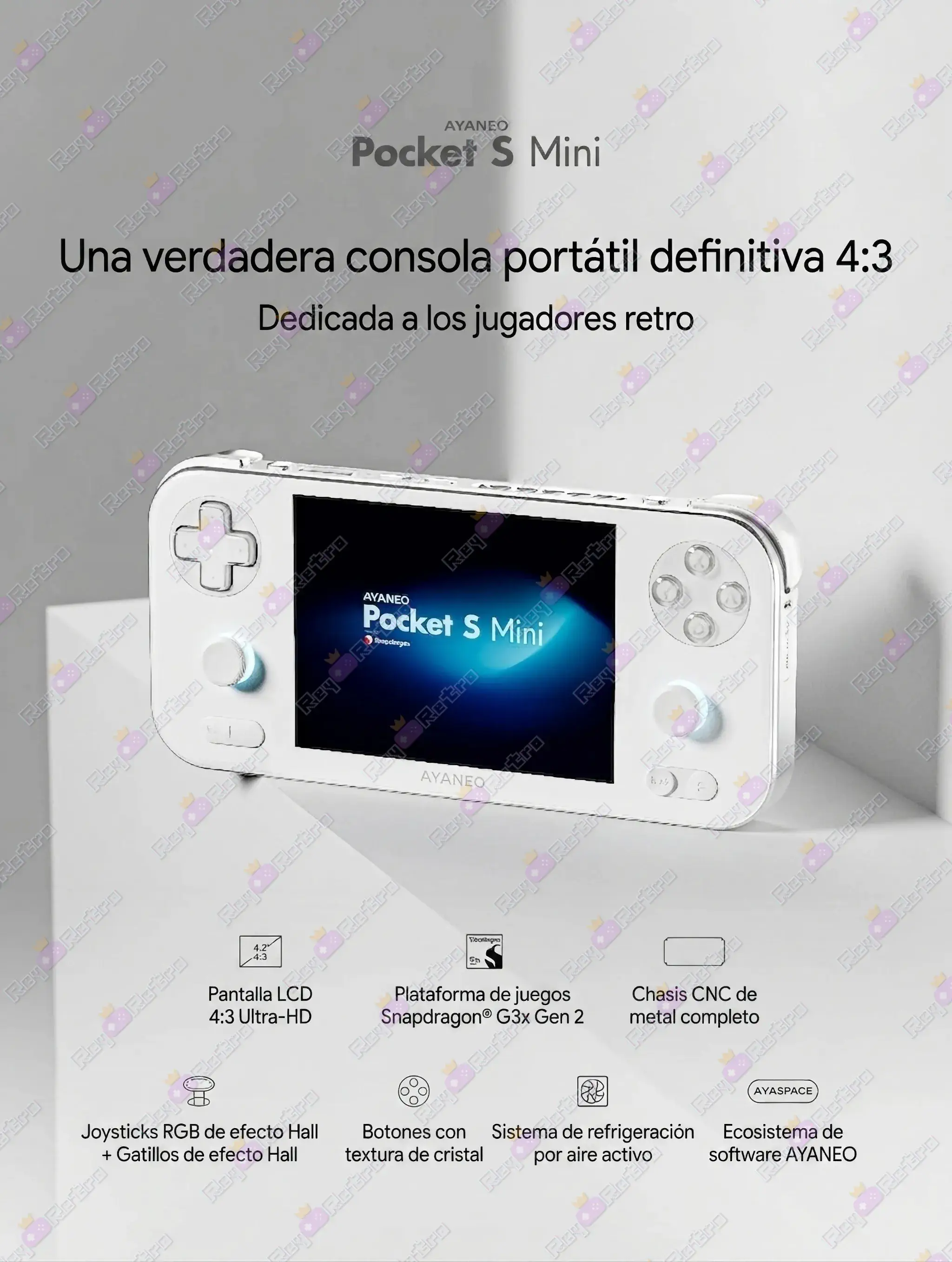 AYANEO Pocket S Mini AYANEO_Pocket_S_Mini.04 - 🕹 AYANEO Pocket S Mini - Consola Android premium 4,2” 4:3