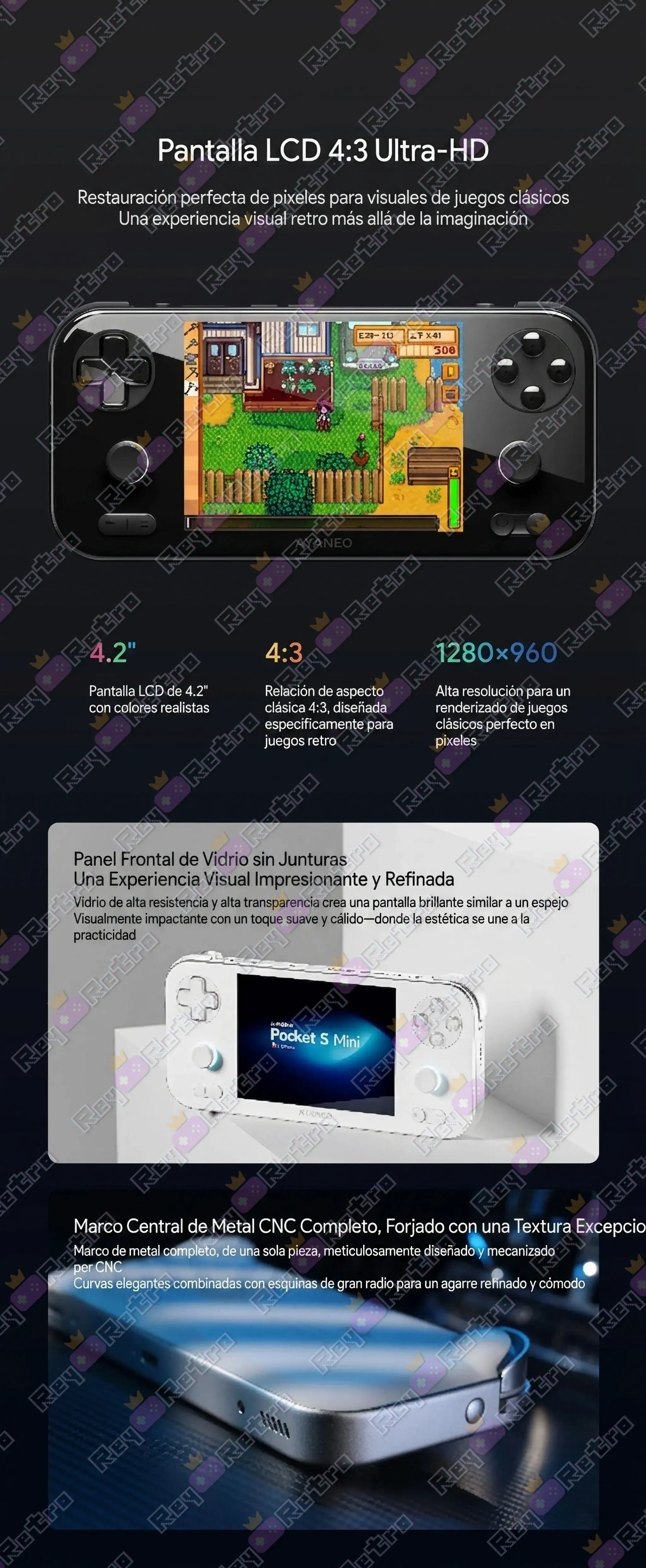 AYANEO Pocket S Mini AYANEO_Pocket_S_Mini.09 - 🕹 AYANEO Pocket S Mini - Consola Android premium 4,2” 4:3