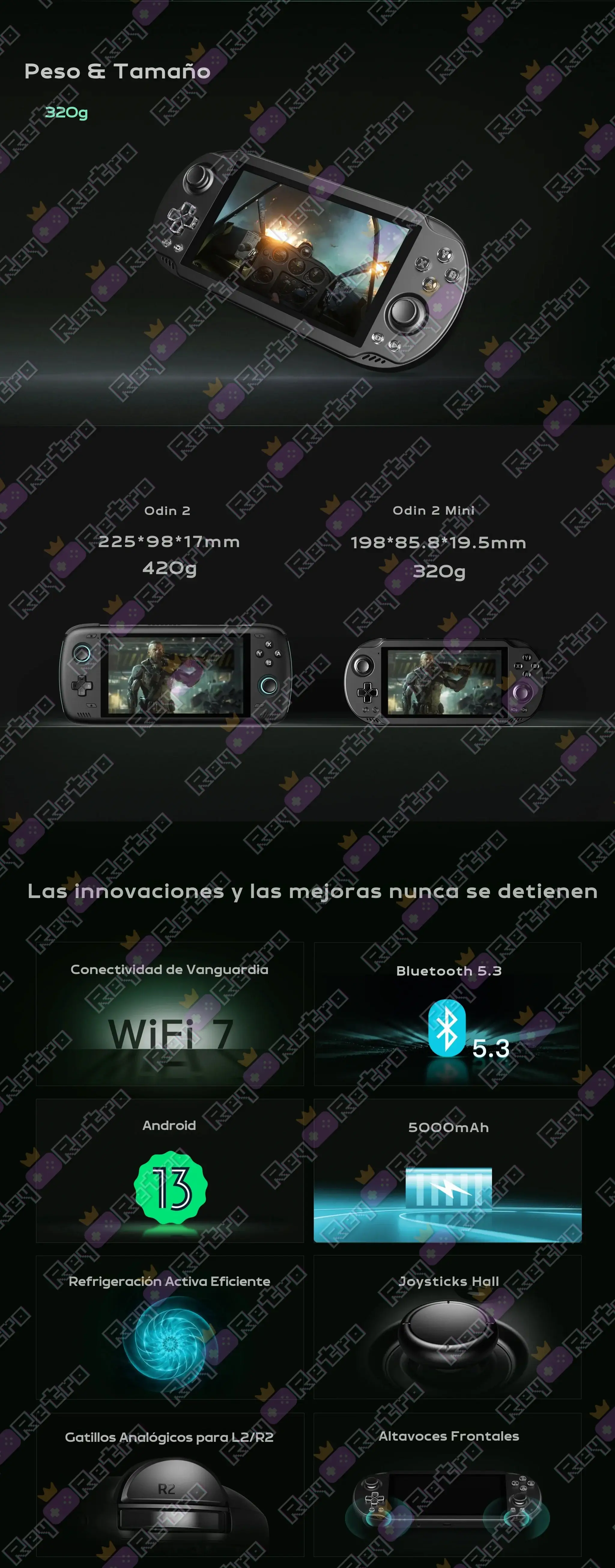 AYN Odin 2 Mini Base AYN_Odin_2_Mini_Base.04 - 🕹 AYN Odin 2 Mini Base - Consola Android compacta con Snapdragon