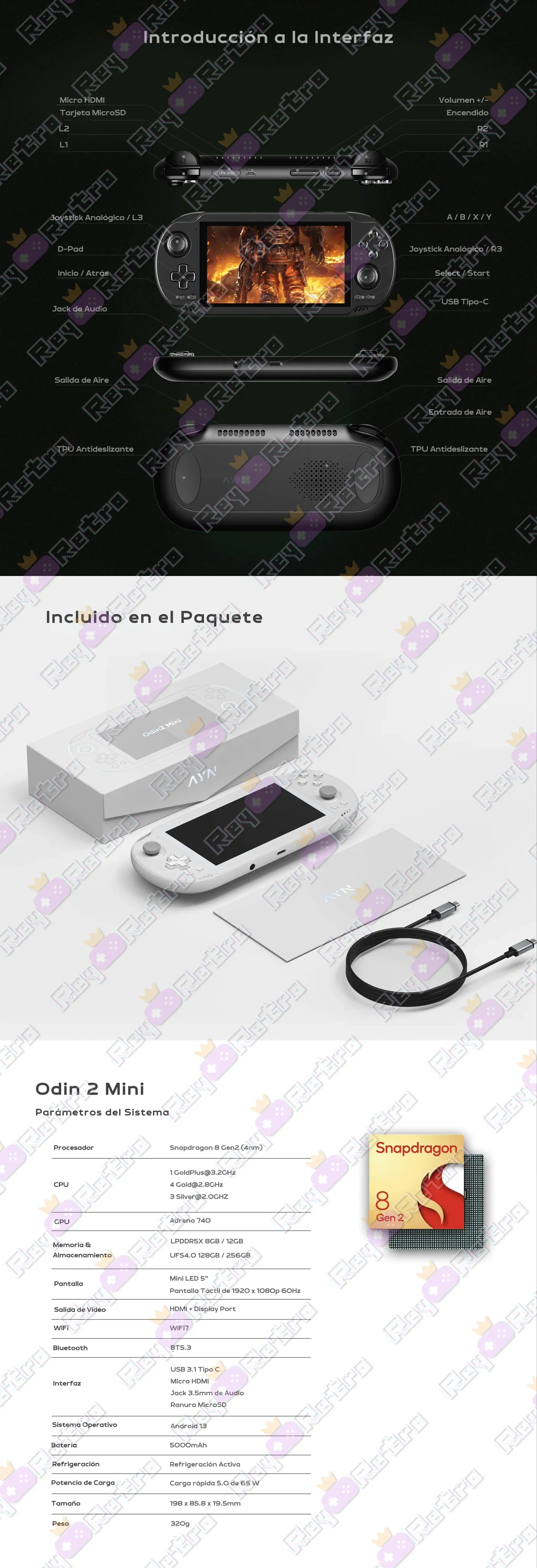 AYN Odin 2 Mini Base AYN_Odin_2_Mini_Base.06 - 🕹 AYN Odin 2 Mini Base - Consola Android compacta con Snapdragon