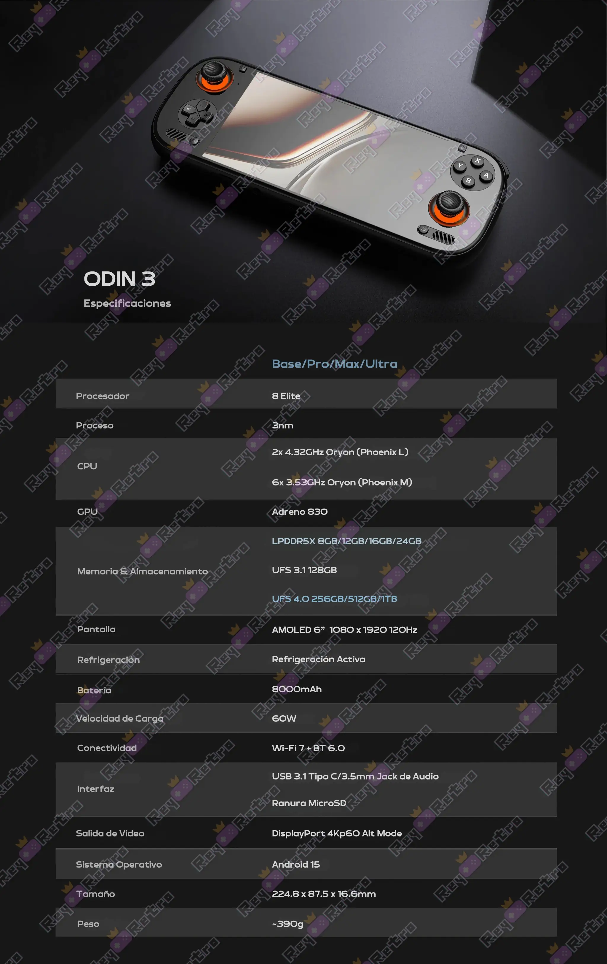 AYN Odin 3 Ultra AYN_Odin_3_Ultra.12 - 🕹 AYN Odin 3 Ultra - Potencia máxima con 24GB de RAM y 1TB