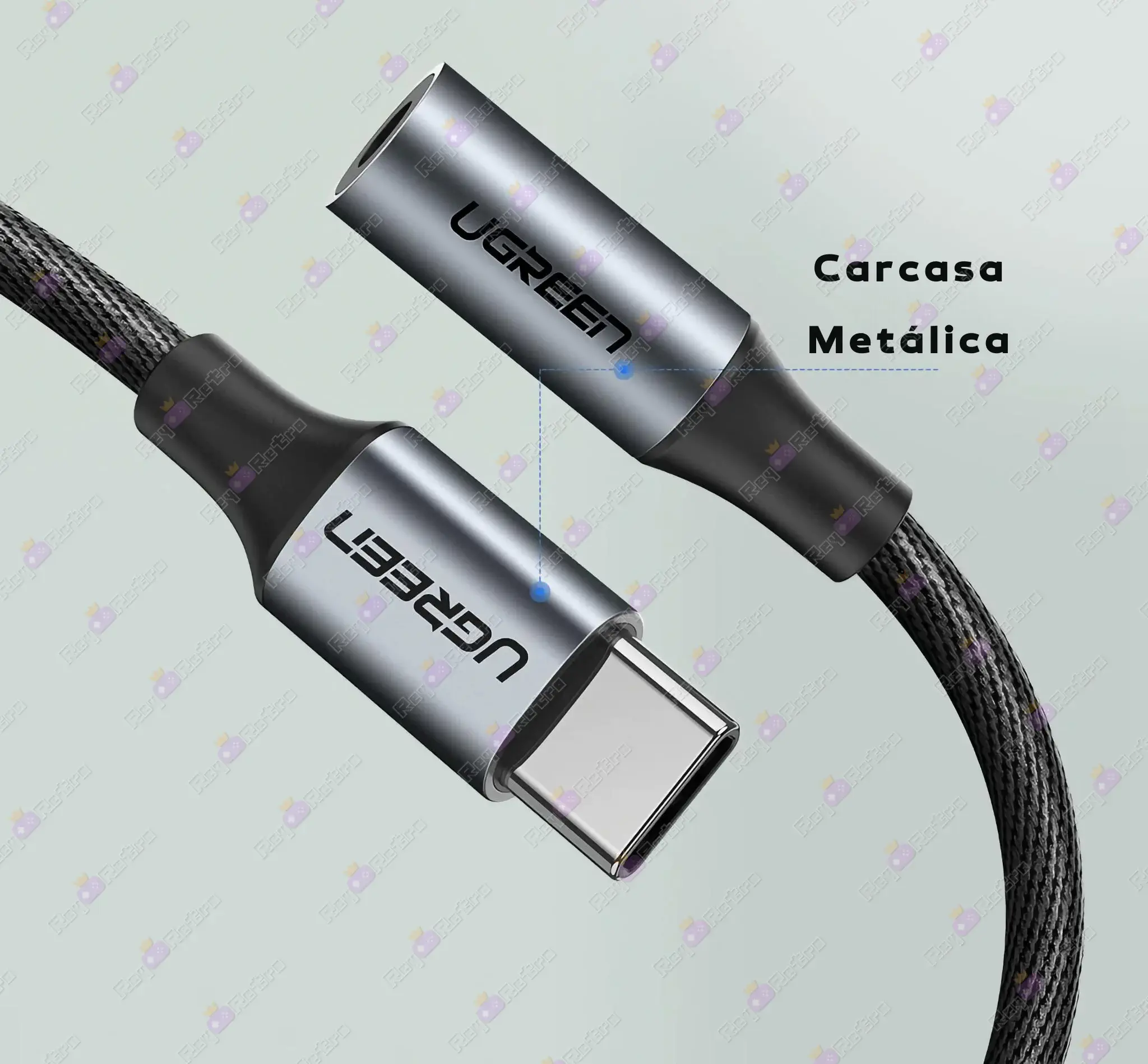 Adaptador_Jack_a_USB-C.09 - ⚡ Adaptador Jack 3.5mm a USB-C - UGREEN - Conector Auriculares