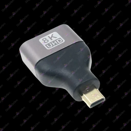 Adaptador_Micro_HDMI.01 - ⚡ Adaptador Micro HDMI a HDMI 2.1 - 8K/60Hz - 4K/120Hz - HDR