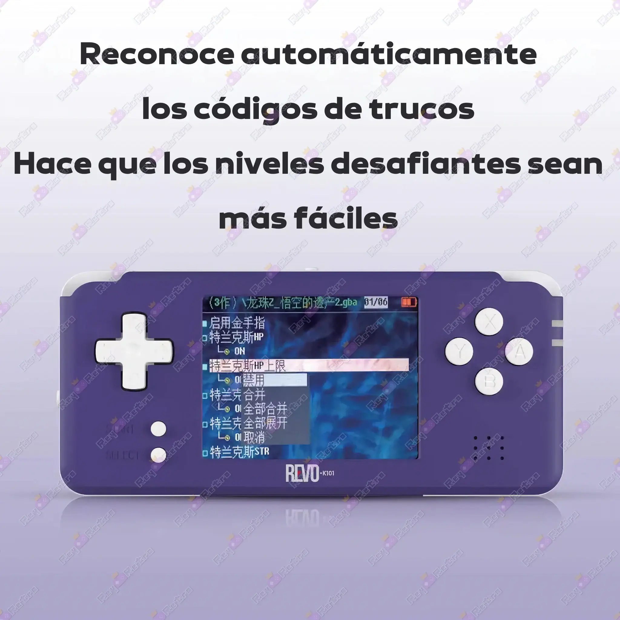 Anbernic K101 Plus Anbernic_K101_Plus.07 - 🕹 Anbernic K101 Plus - Consola Compatible con Cartuchos GBA
