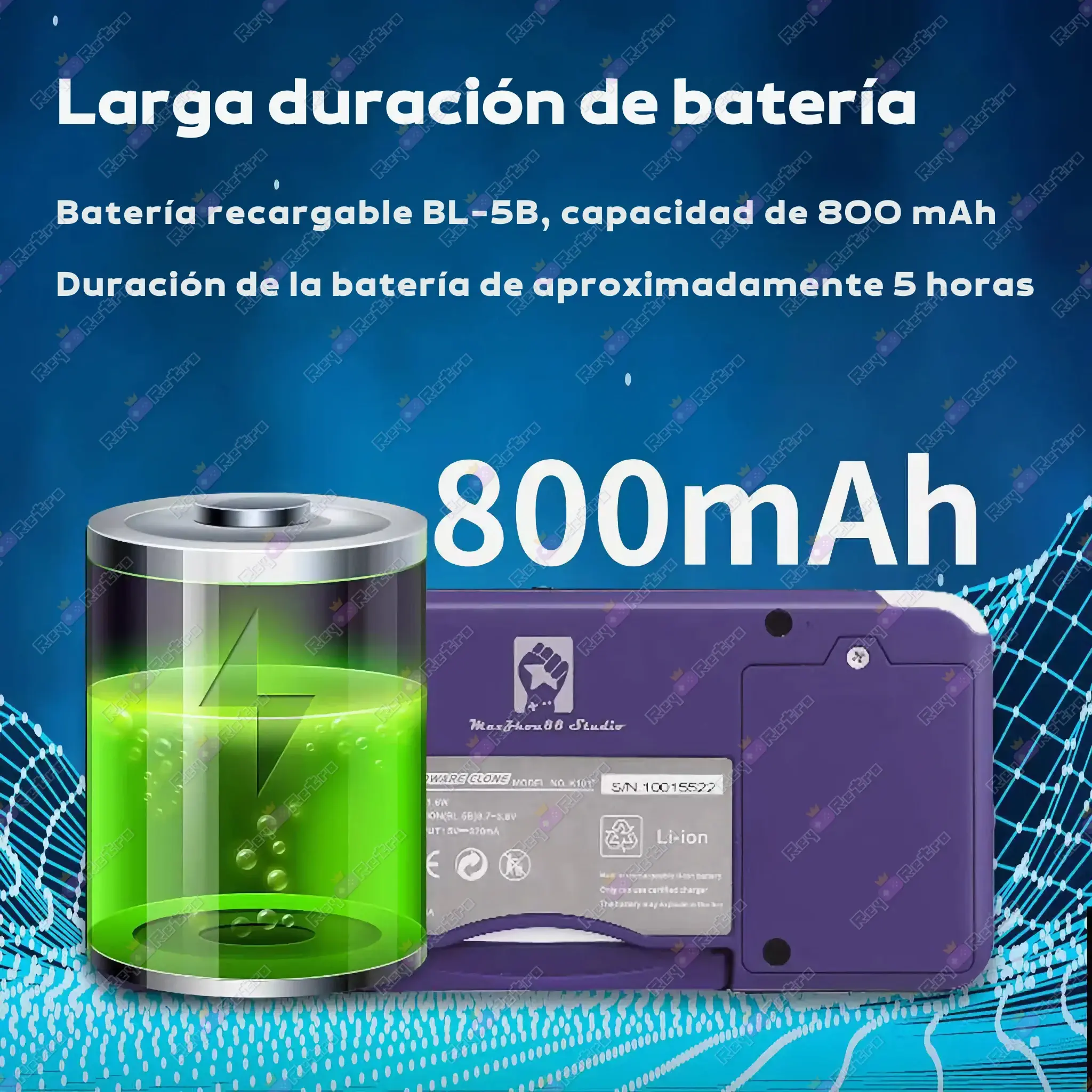 Anbernic K101 Plus Anbernic_K101_Plus.08 - 🕹 Anbernic K101 Plus - Consola Compatible con Cartuchos GBA