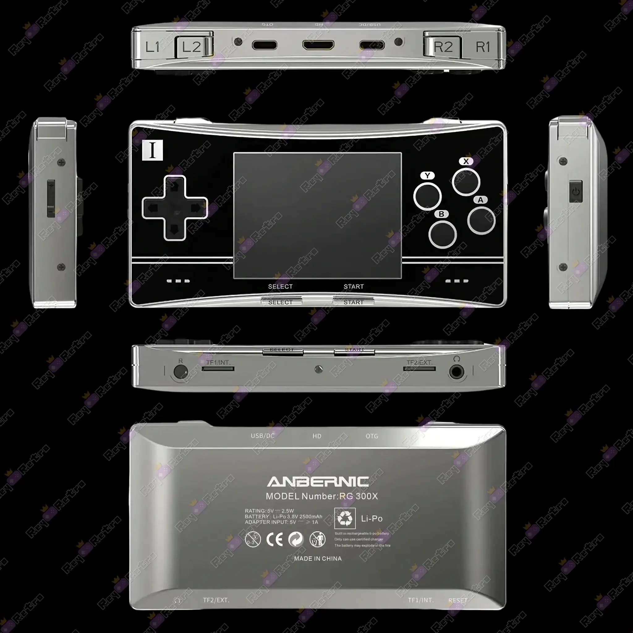 Anbernic_RG300X.03 - 🕹 Anbernic RG300X - Consola Retro Portátil 3” IPS para Emular