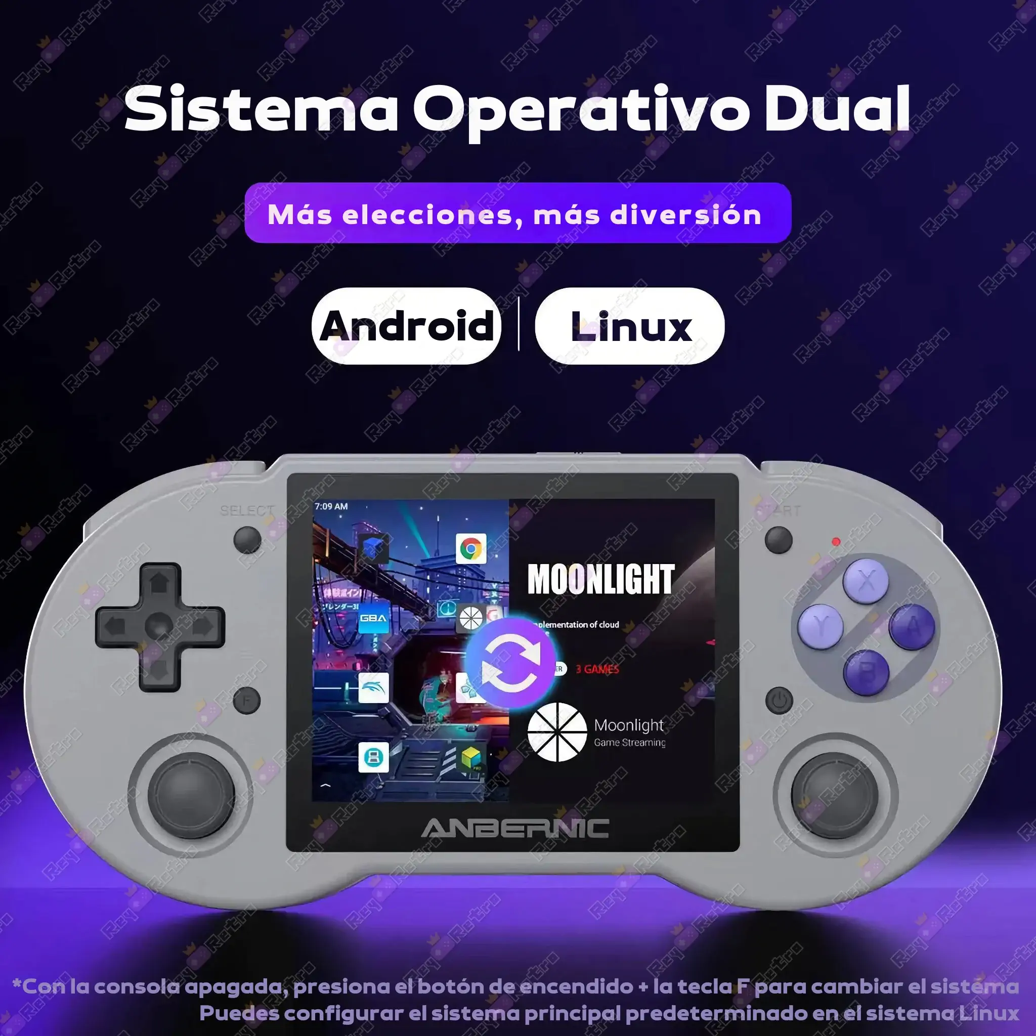 Anbernic_RG353P.04 - 🕹 Anbernic RG353P - Consola Retro Portátil 3.5 IPS Android/Linux