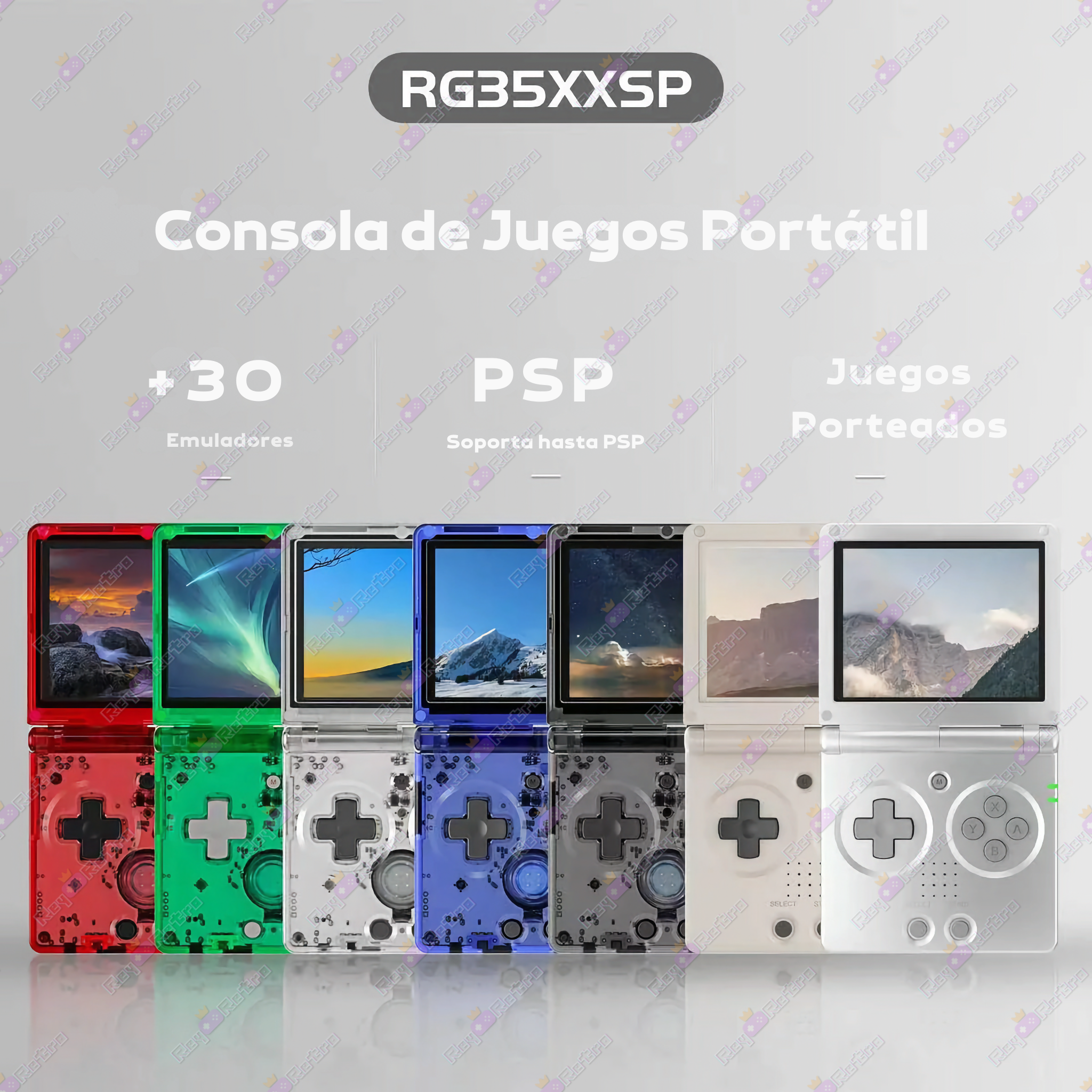 Anbernic_RG35XXSP.09 - 🕹 Anbernic RG35XX SP - Consola Retro Portátil con Pantalla IPS