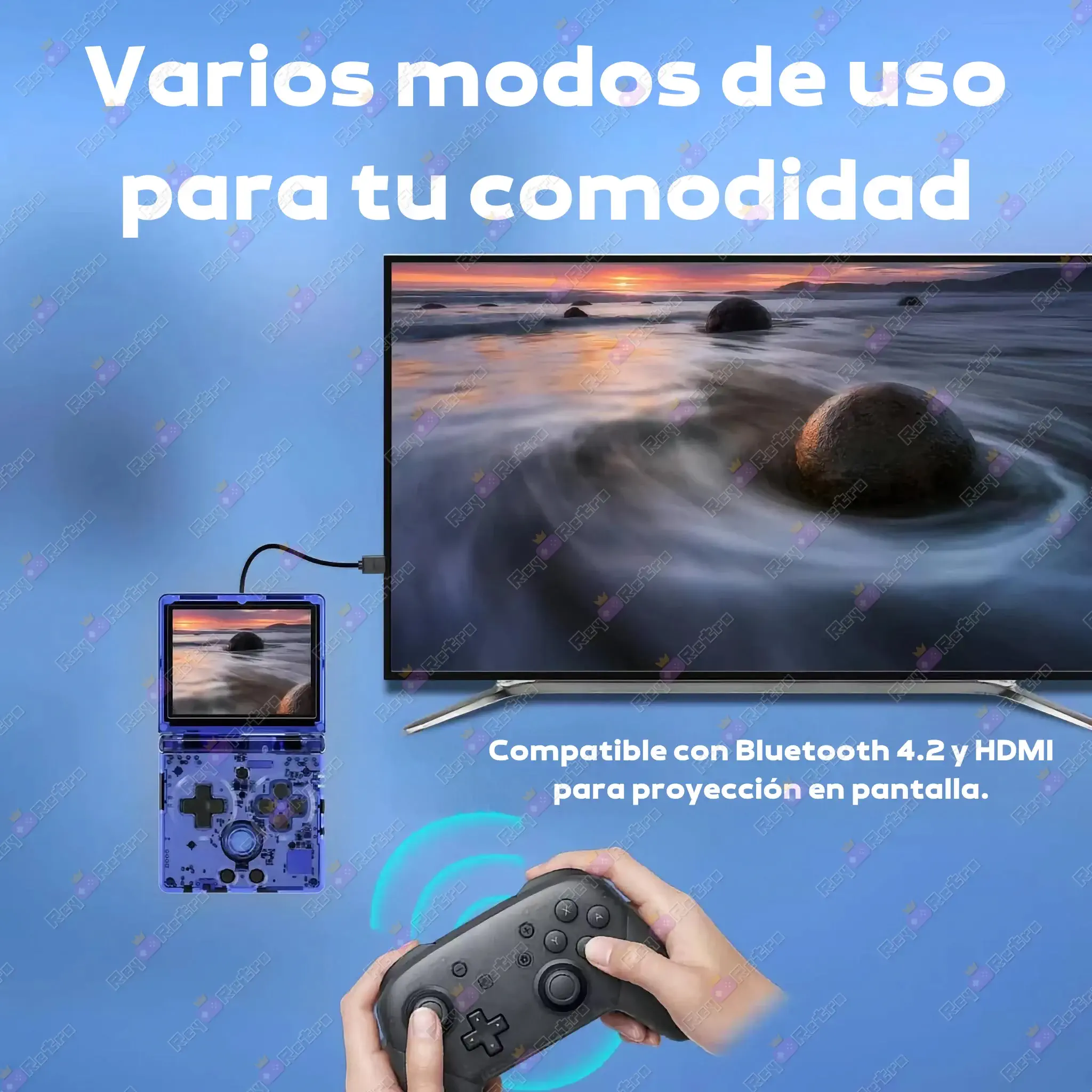 Anbernic_RG35XXSP.17 - 🕹 Anbernic RG35XX SP - Consola Retro Portátil con Pantalla IPS