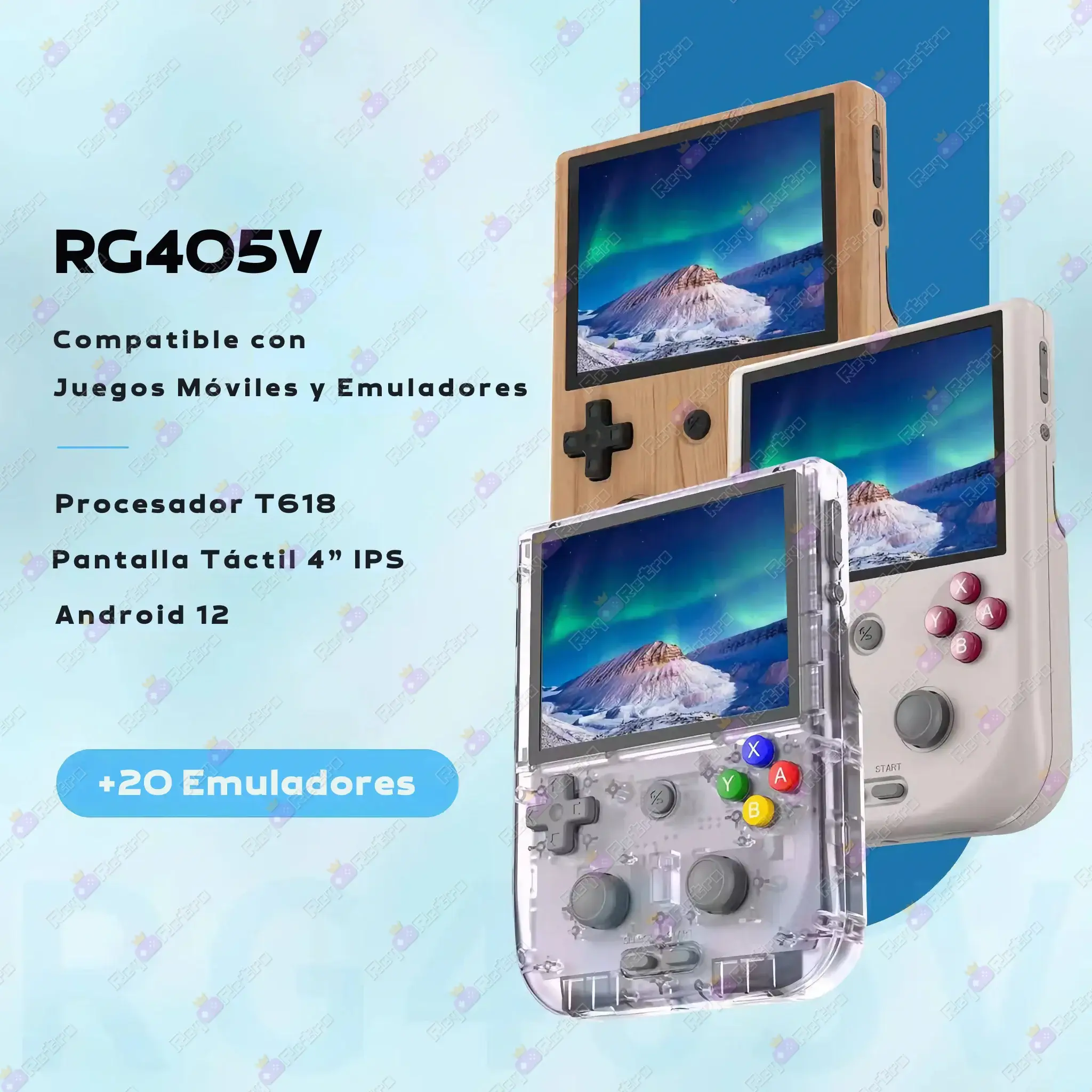 Anbernic RG405V Anbernic_RG405V.05 - 🕹 Anbernic RG405V - Consola Retro Android 4” con Emuladores
