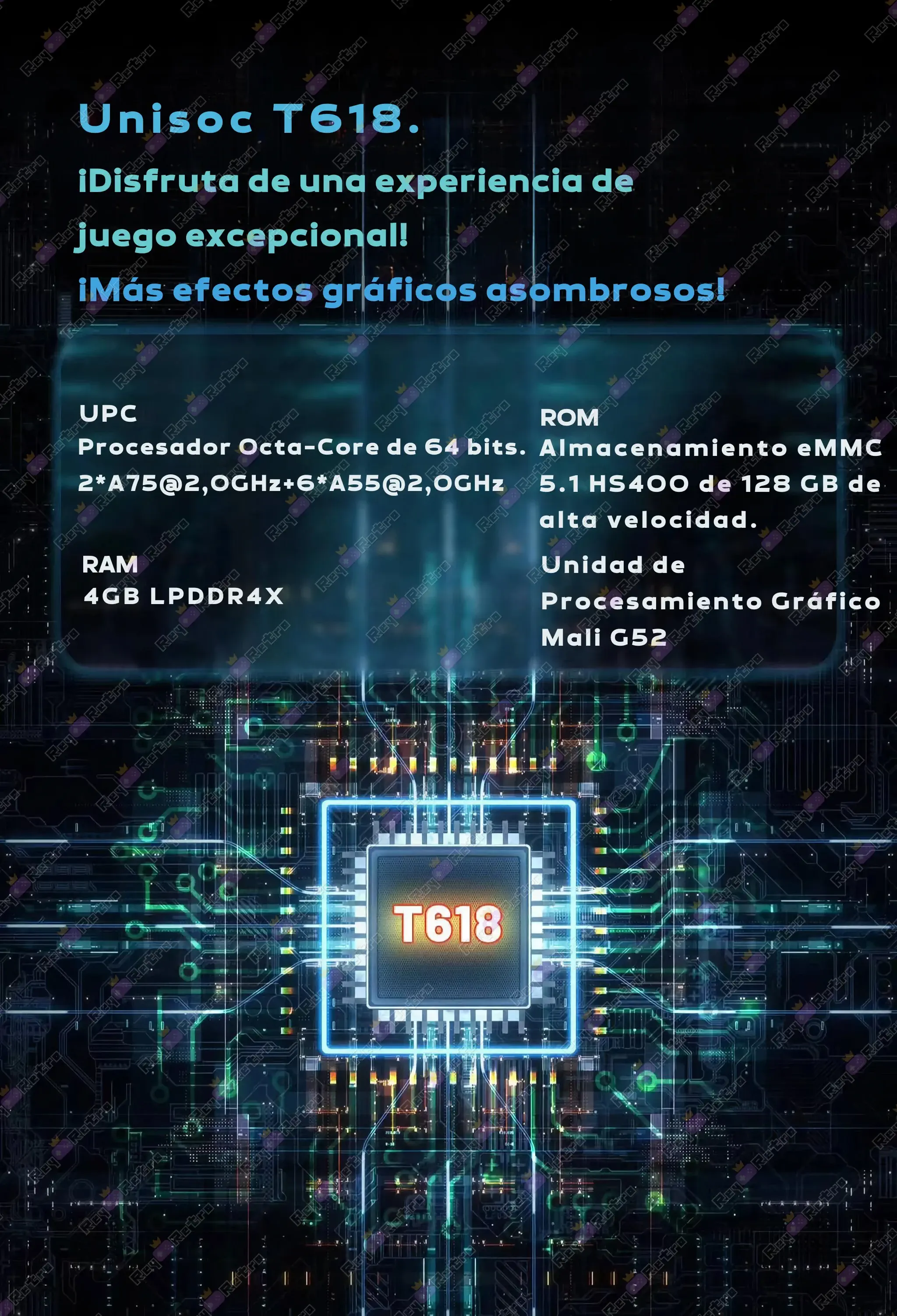 Anbernic RG505 Anbernic_RG505.06 - 🕹 Anbernic RG505 - Consola Retro Android, OLED 4.95, 5000mAh