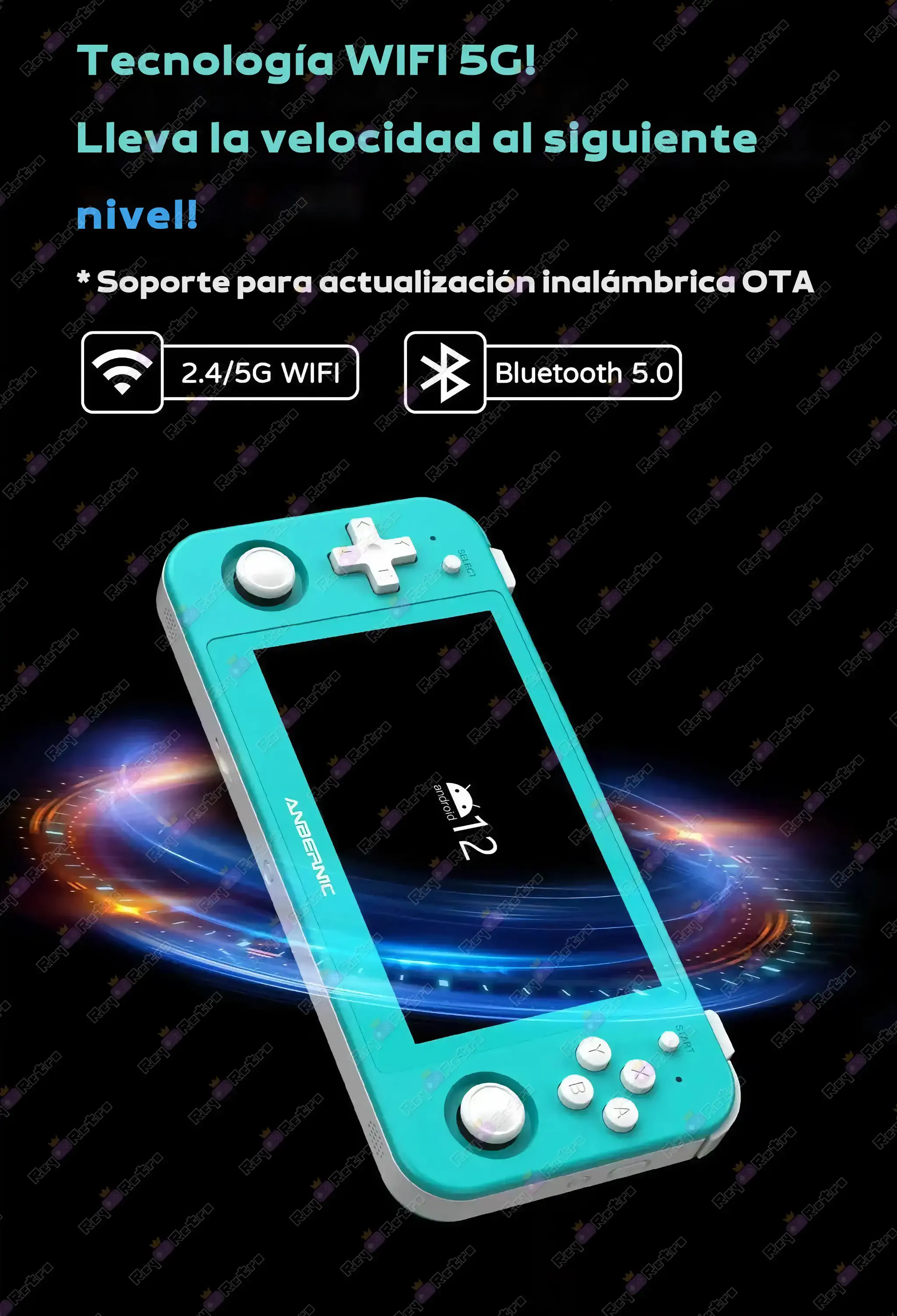 Anbernic RG505 Anbernic_RG505.11 - 🕹 Anbernic RG505 - Consola Retro Android, OLED 4.95, 5000mAh