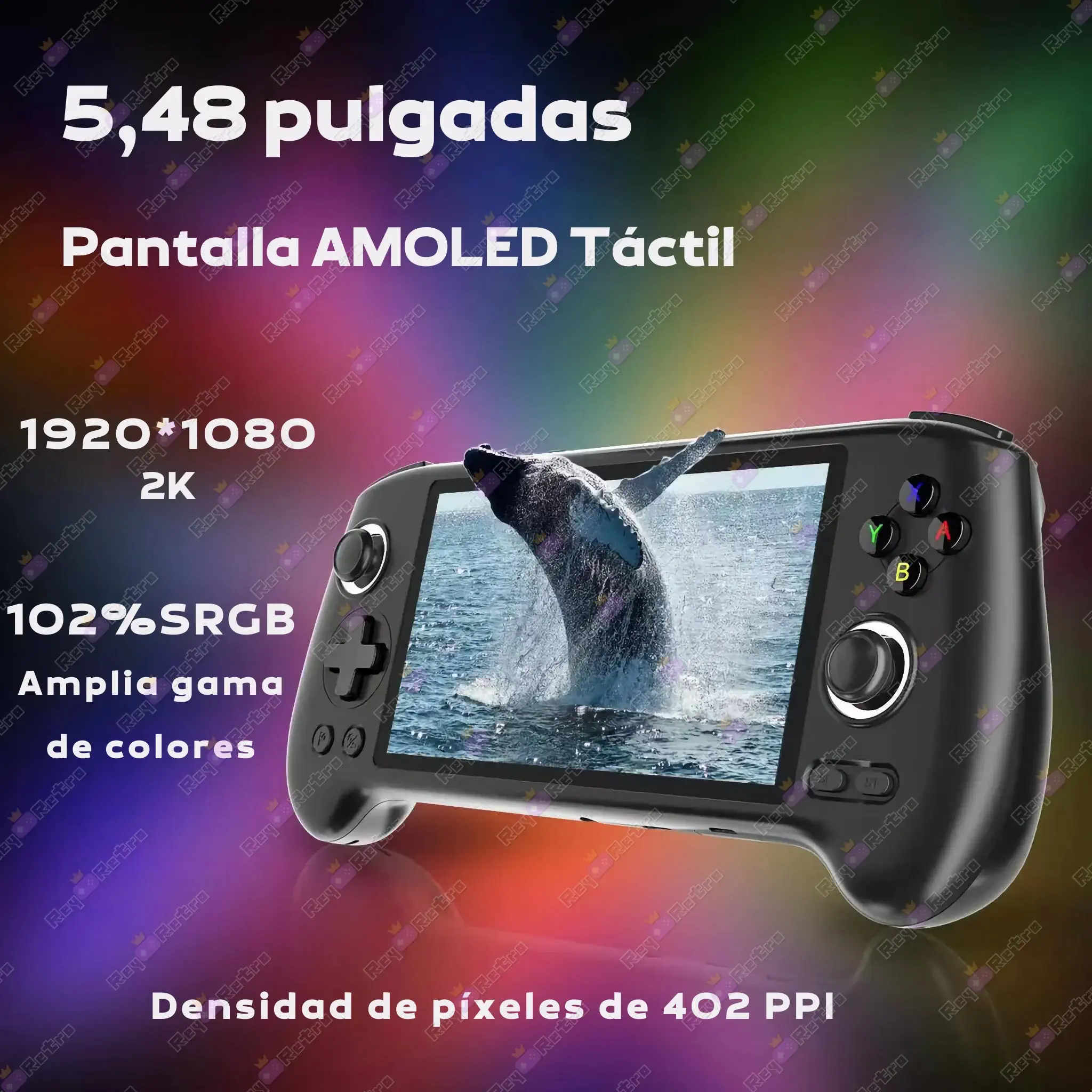 Anbernic RG556 Anbernic_RG556.05 - 🕹 Anbernic RG556 - Consola Portátil con Pantalla AMOLED 5.48”