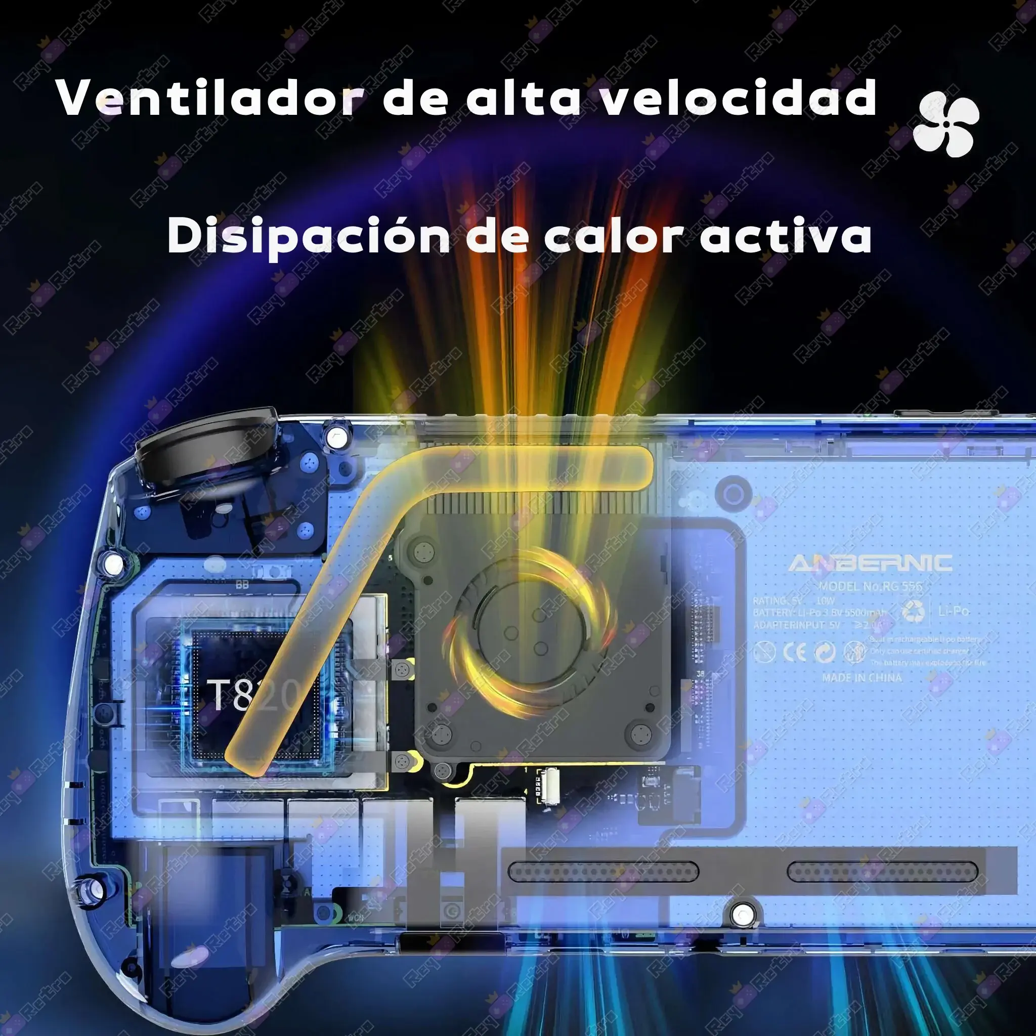 Anbernic RG556 Anbernic_RG556.07 - 🕹 Anbernic RG556 - Consola Portátil con Pantalla AMOLED 5.48”