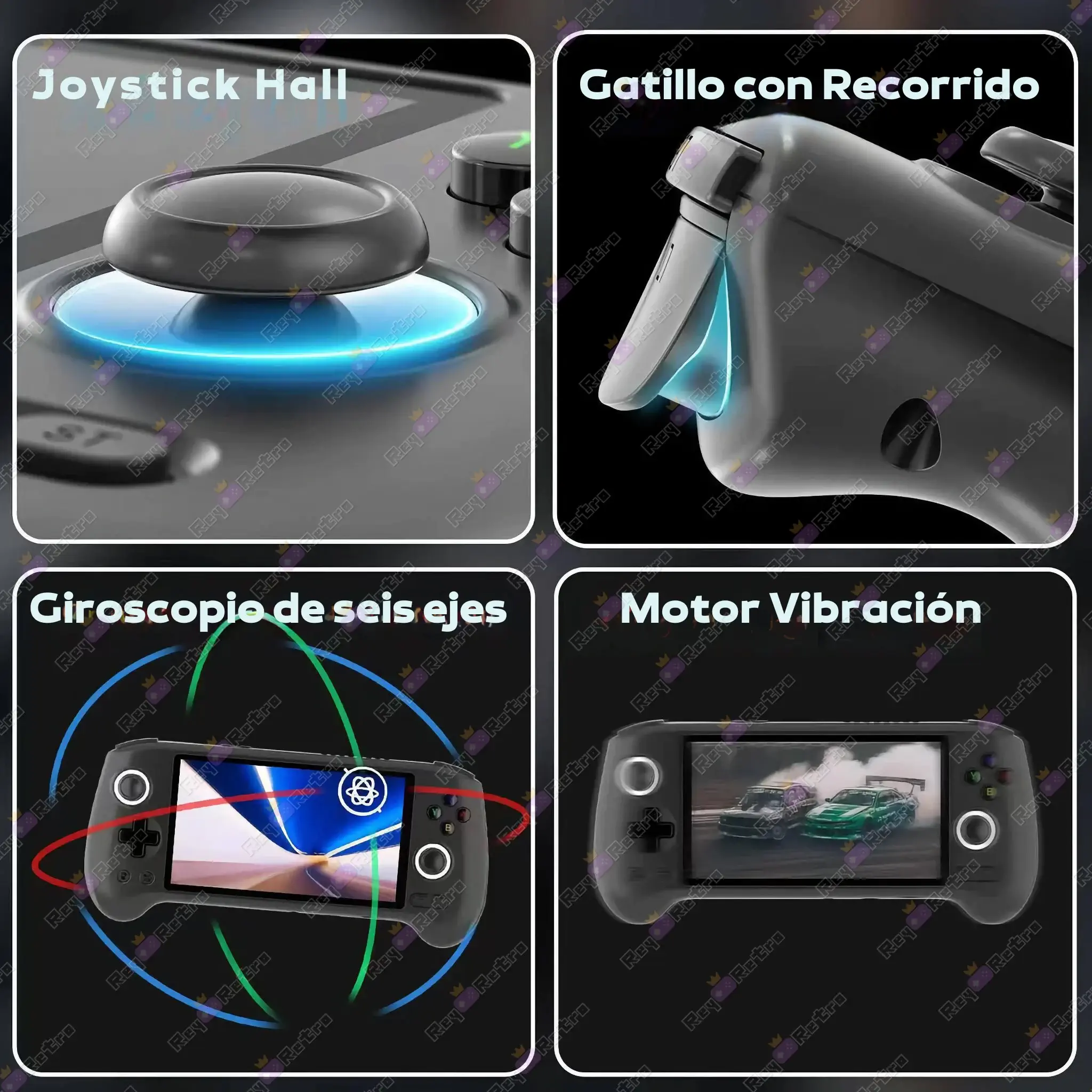 Anbernic RG556 Anbernic_RG556.09 - 🕹 Anbernic RG556 - Consola Portátil con Pantalla AMOLED 5.48”