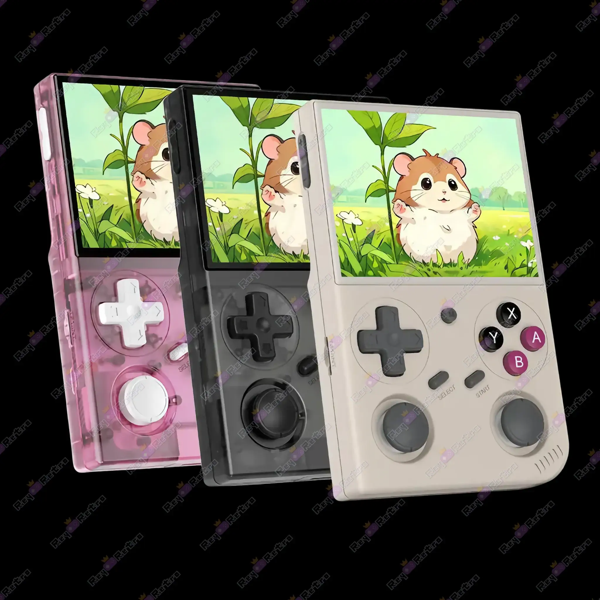Anbernic_RG_35.01 - 🕹 Anbernic RG 35 - Formato vertical compacto con doble joystick