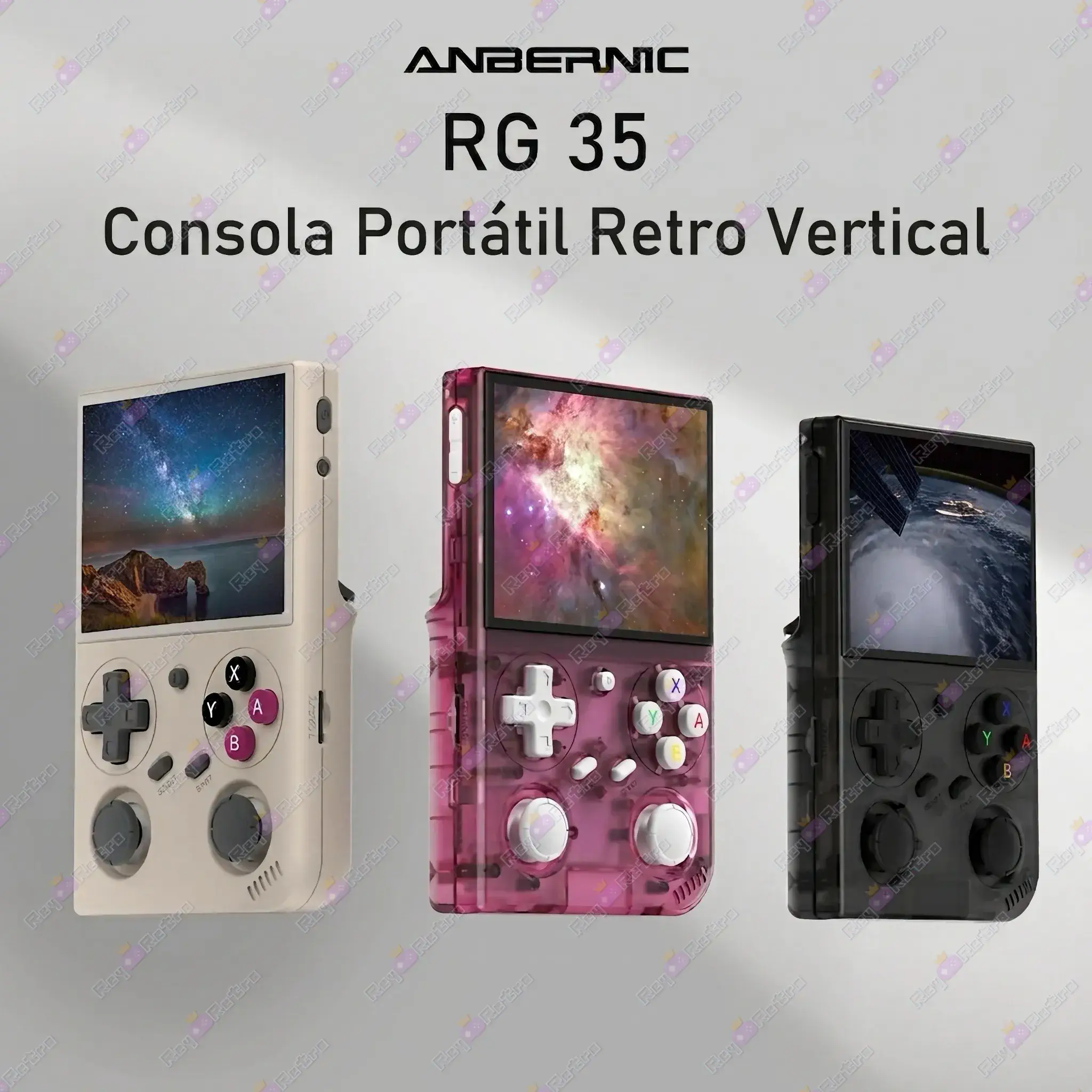 Anbernic RG 35 Anbernic_RG_35.05 - 🕹 Anbernic RG 35 - Formato vertical compacto con doble joystick