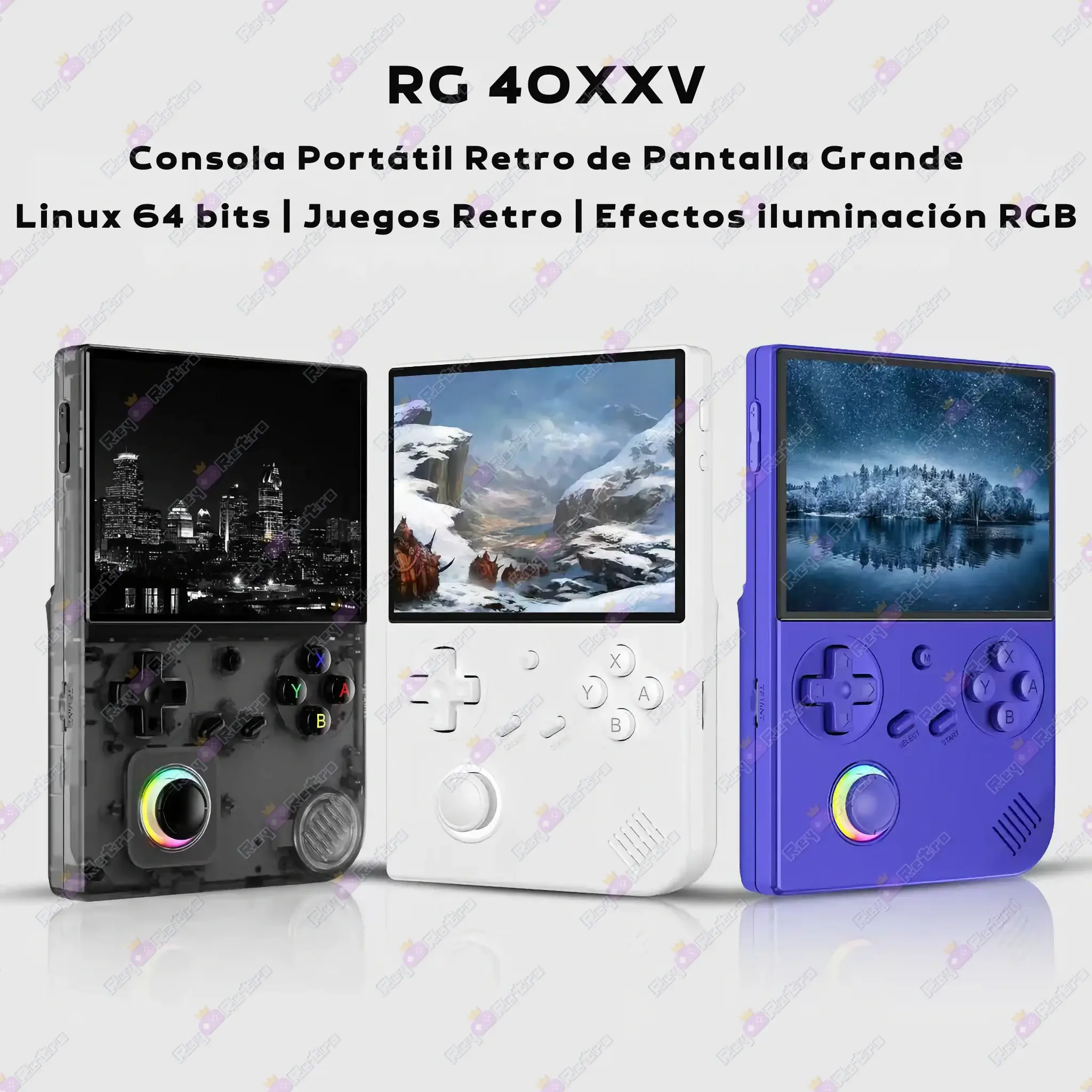 Anbernic RG 40XXV Anbernic_RG_40XXV.05 - 🕹 Anbernic RG40XXV - Consola Portátil Retro para Emuladores