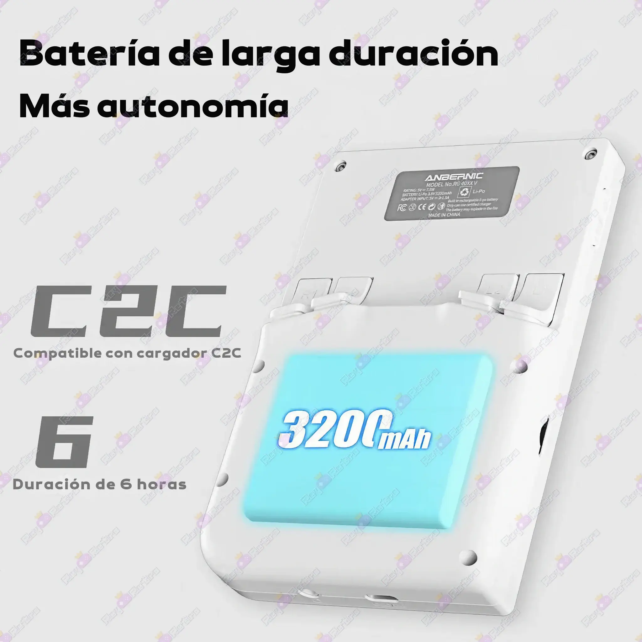 Anbernic RG 40XXV Anbernic_RG_40XXV.08 - 🕹 Anbernic RG40XXV - Consola Portátil Retro para Emuladores