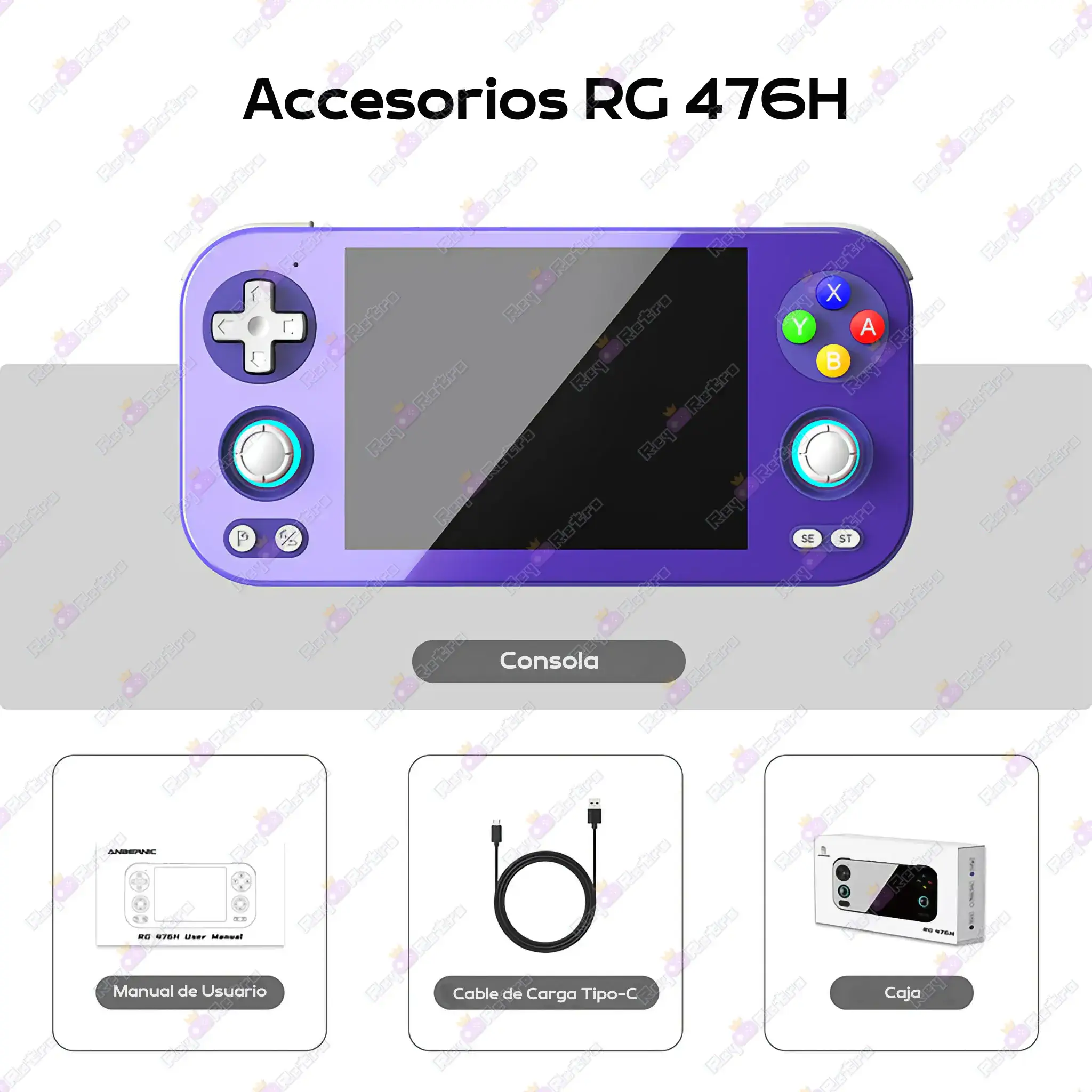 Anbernic_RG_476H.12 - 🕹 Anbernic RG 476H - Consola portátil retro Android con pantalla 4:3