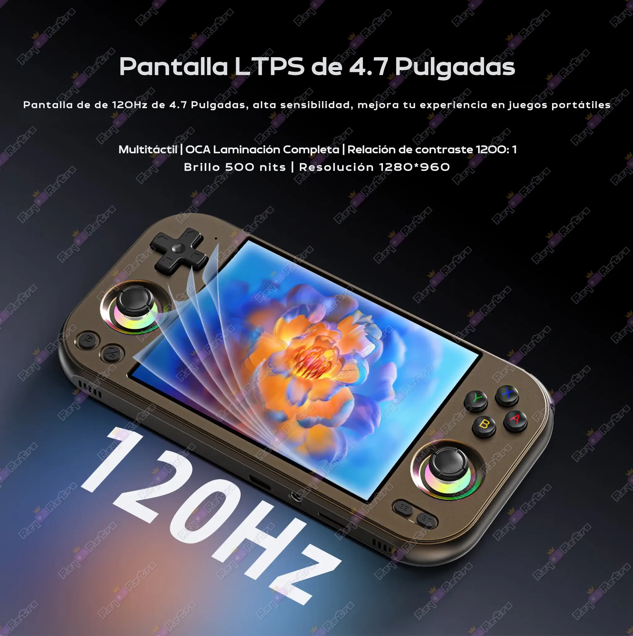 Anbernic RG 477M Anbernic_RG_477M.07 - 🕹 Anbernic RG 477M - Consola premium metálica con pantalla 4:3