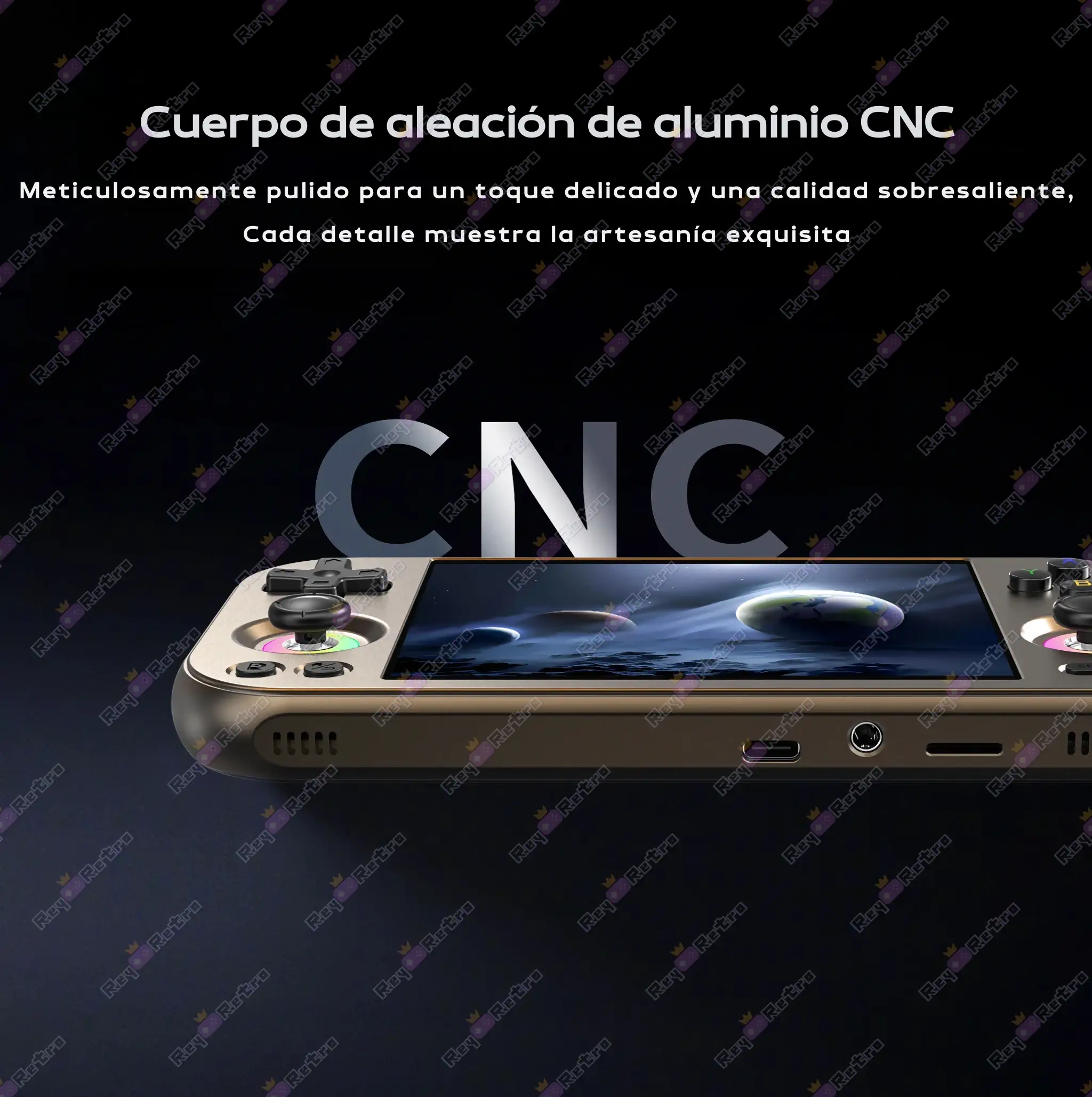 Anbernic RG 477M Anbernic_RG_477M.09 - 🕹 Anbernic RG 477M - Consola premium metálica con pantalla 4:3