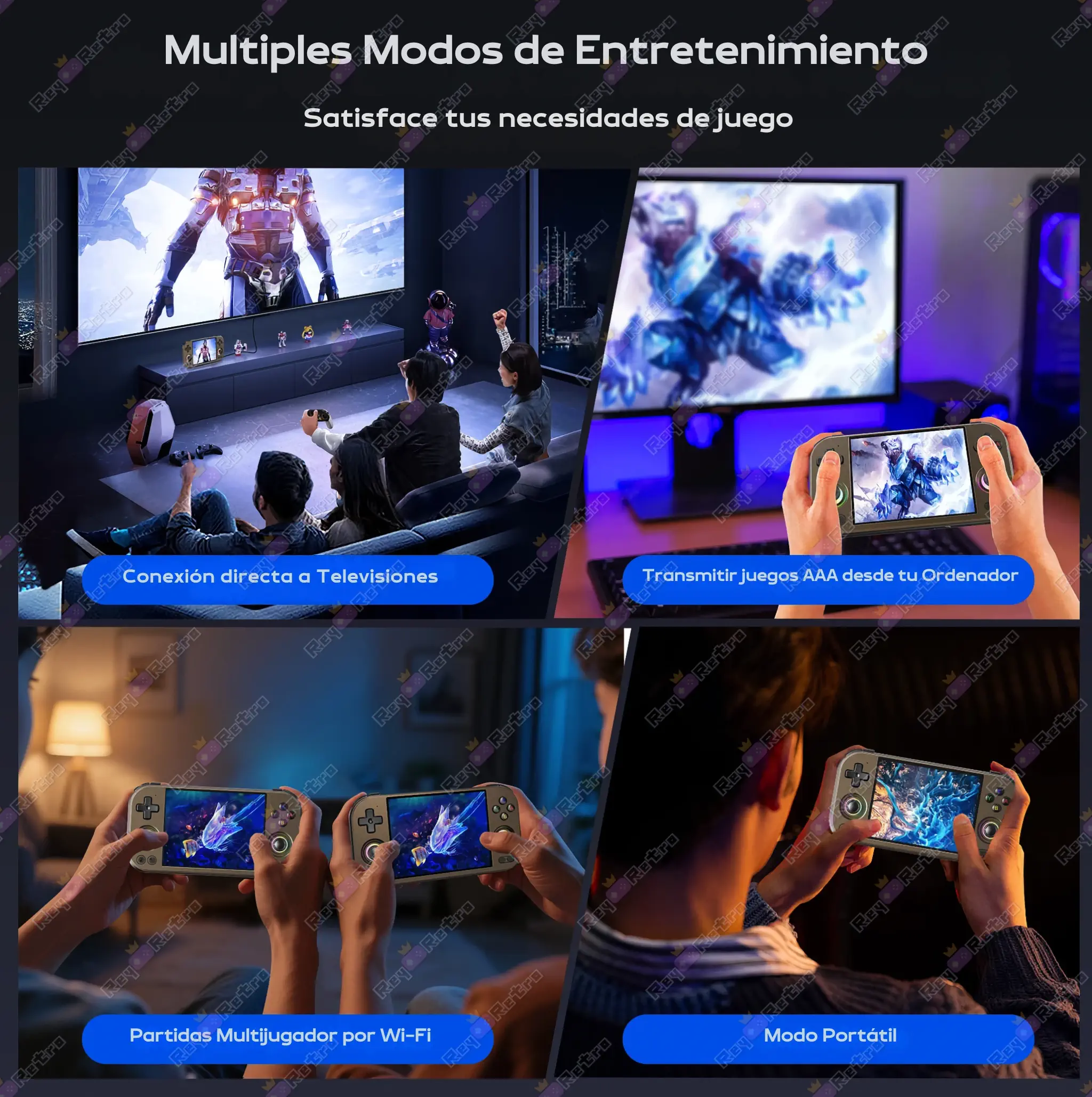 Anbernic RG 477M Anbernic_RG_477M.11 - 🕹 Anbernic RG 477M - Consola premium metálica con pantalla 4:3