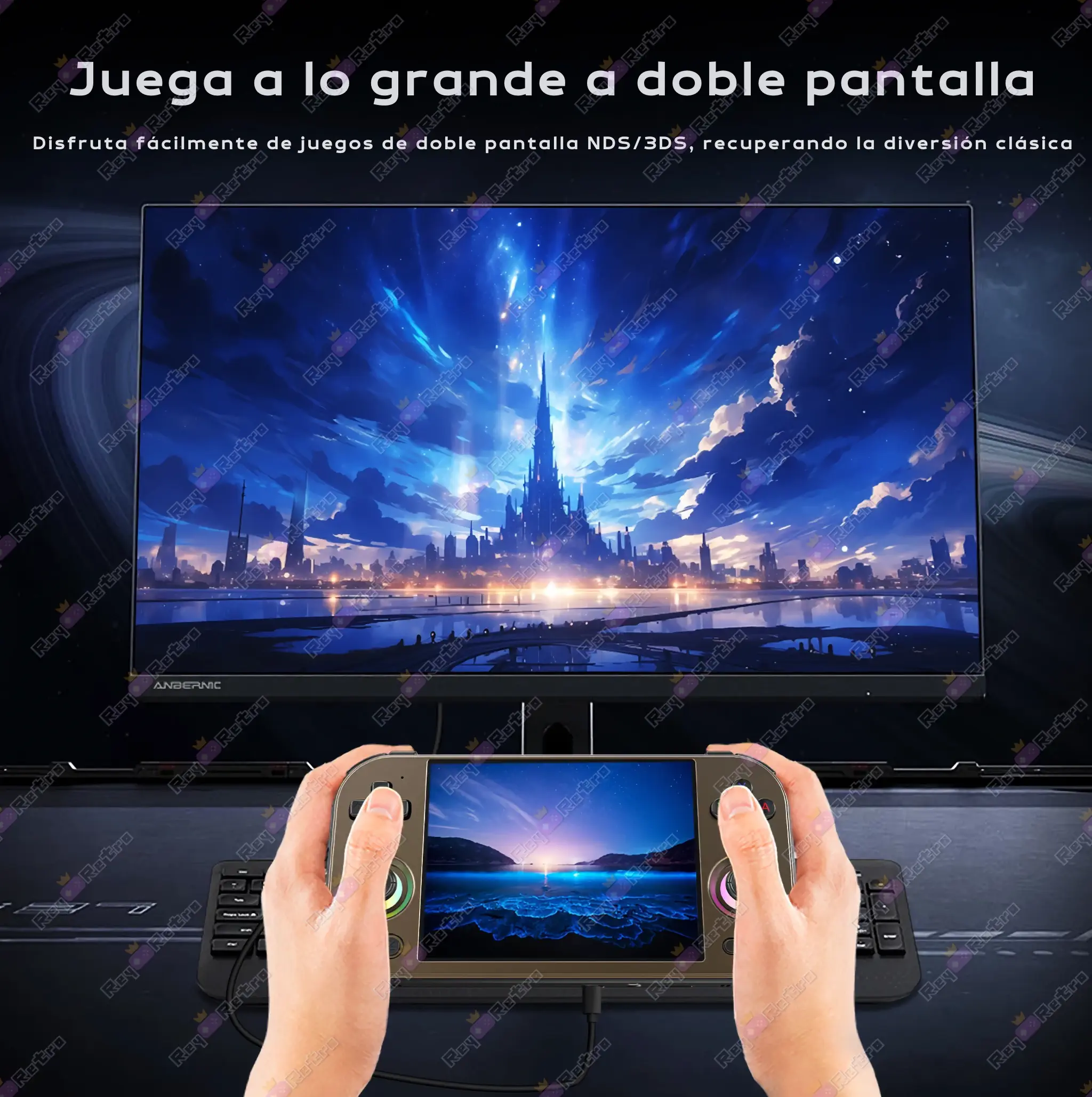 Anbernic RG 477M Anbernic_RG_477M.12 - 🕹 Anbernic RG 477M - Consola premium metálica con pantalla 4:3