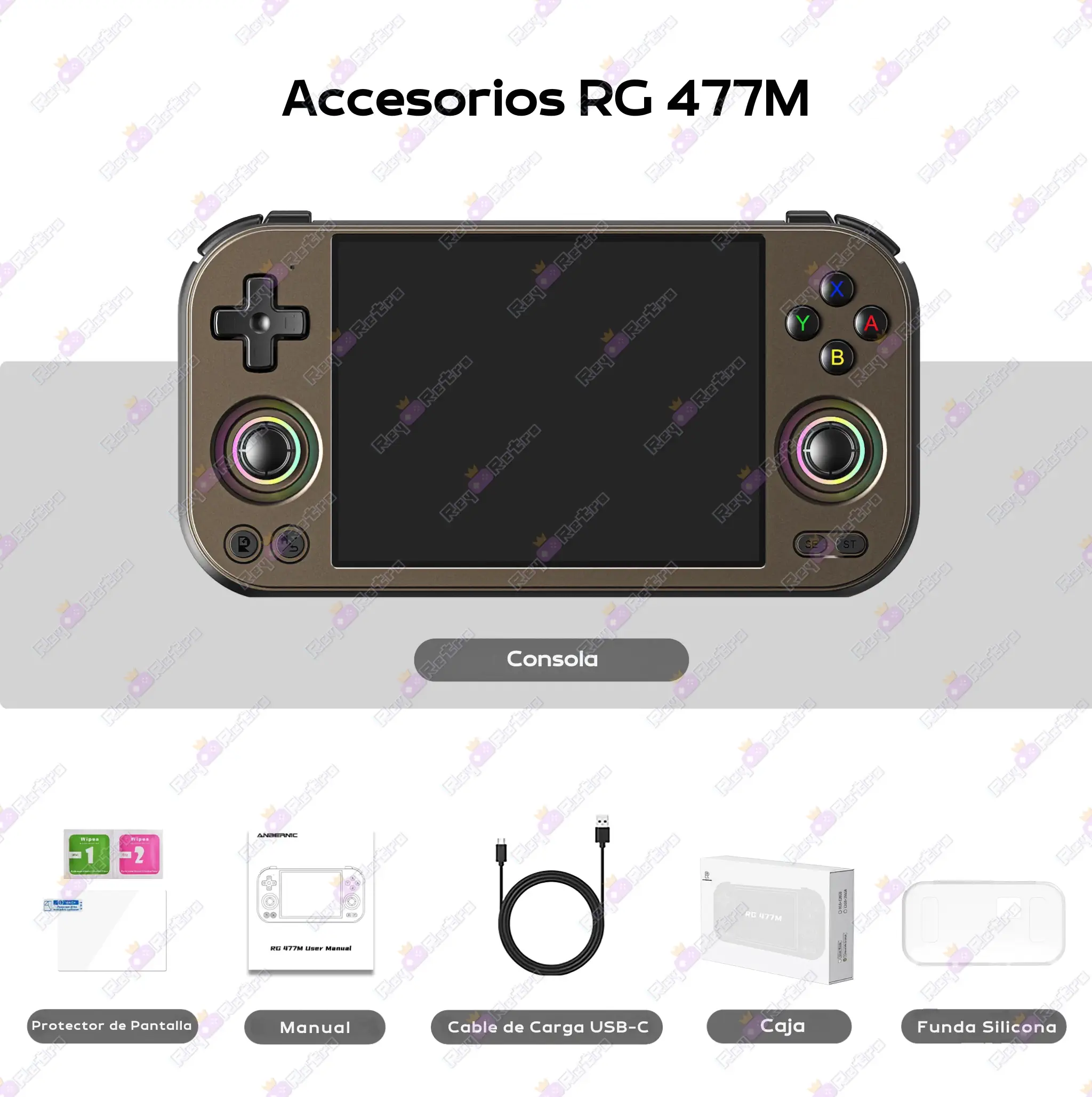 Anbernic RG 477M Anbernic_RG_477M.16 - 🕹 Anbernic RG 477M - Consola premium metálica con pantalla 4:3