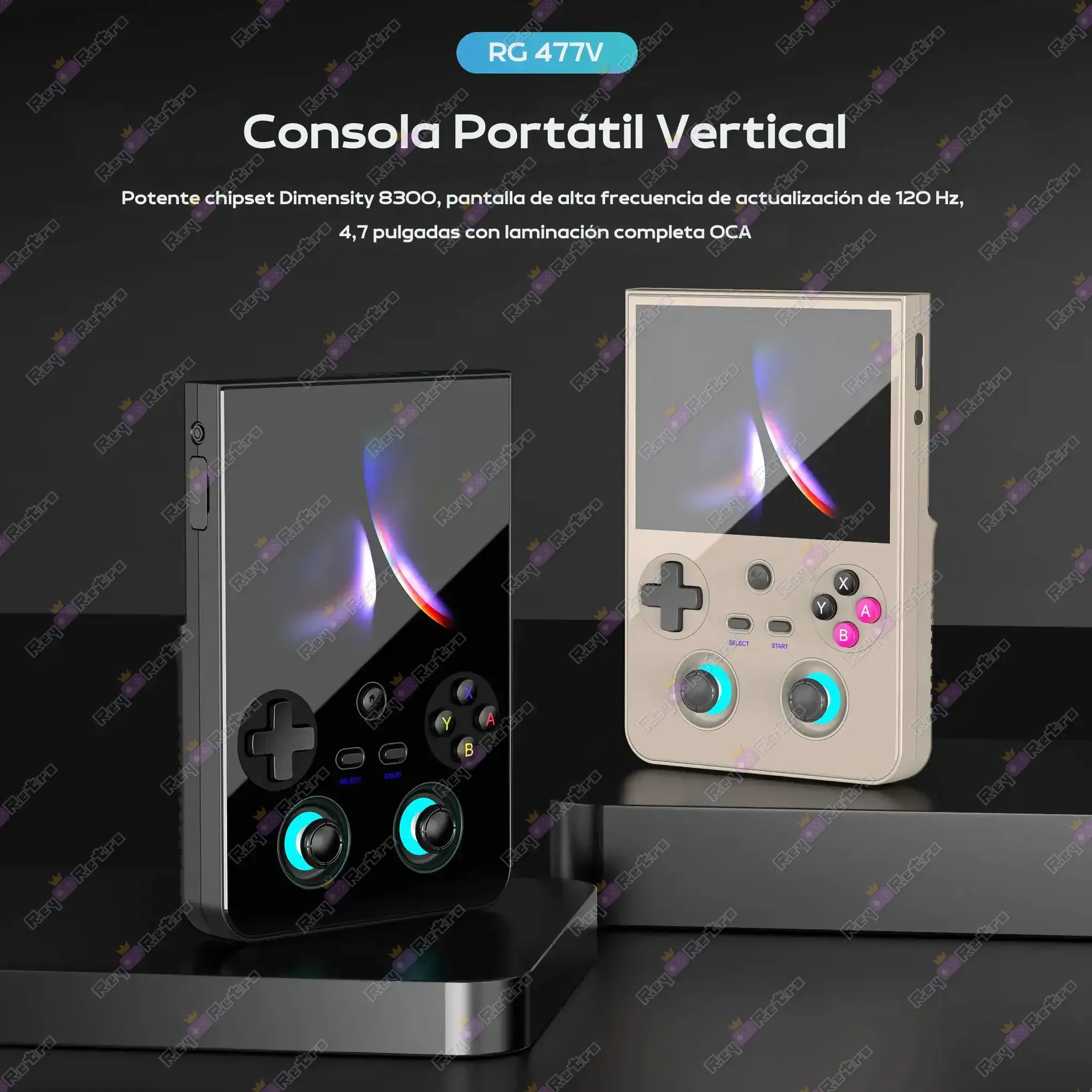 Anbernic RG 477V Anbernic_RG_477V.04 - 🕹 Anbernic RG 477V - Diseño vertical clásico con potencia moderna