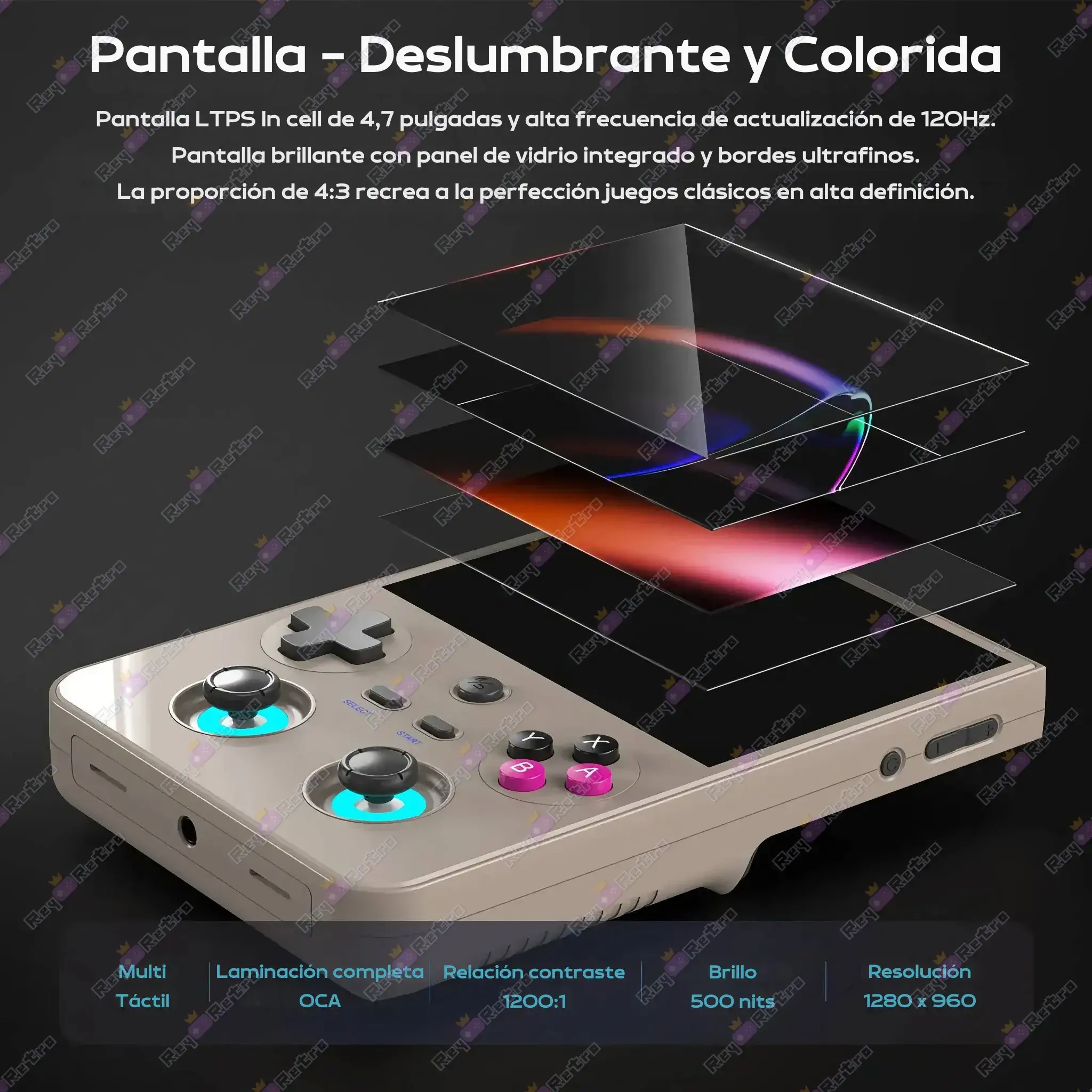 Anbernic RG 477V Anbernic_RG_477V.06 - 🕹 Anbernic RG 477V - Diseño vertical clásico con potencia moderna