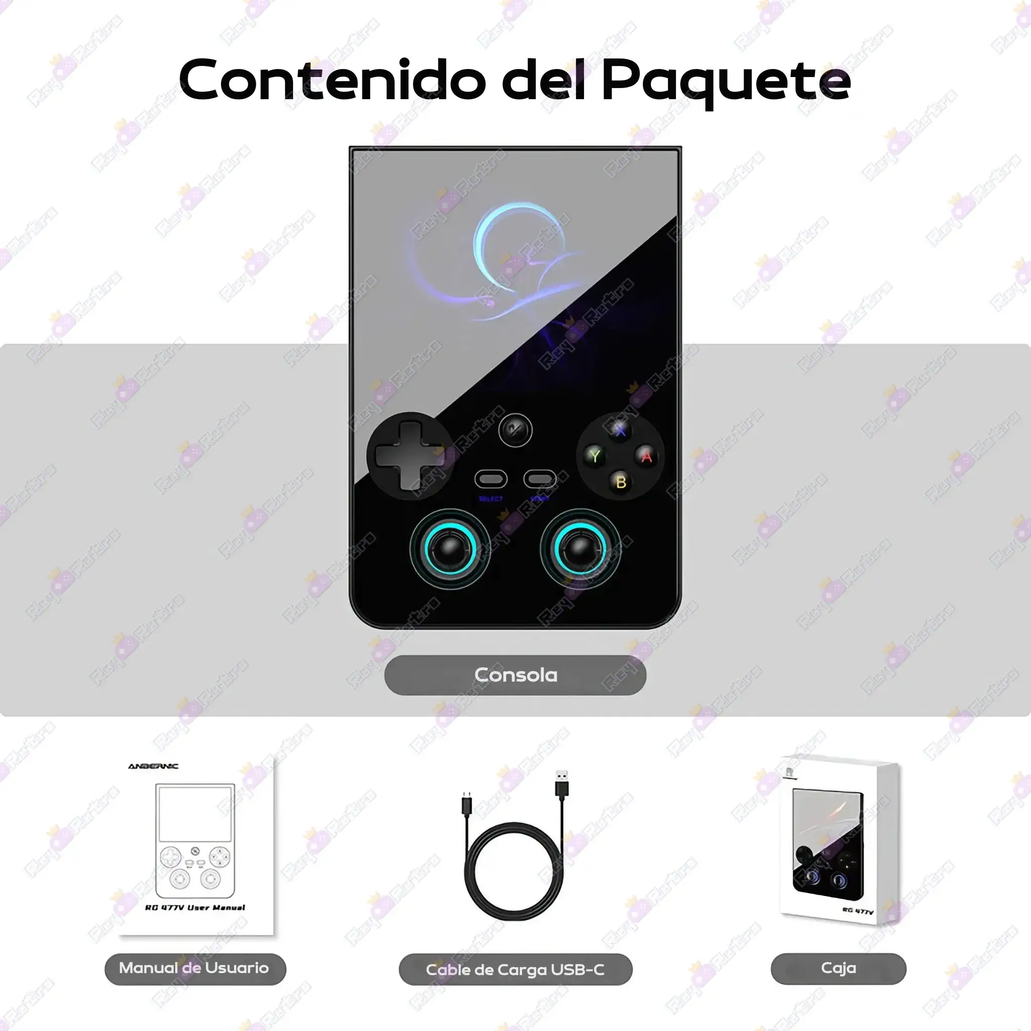 Anbernic RG 477V Anbernic_RG_477V.13 - 🕹 Anbernic RG 477V - Diseño vertical clásico con potencia moderna