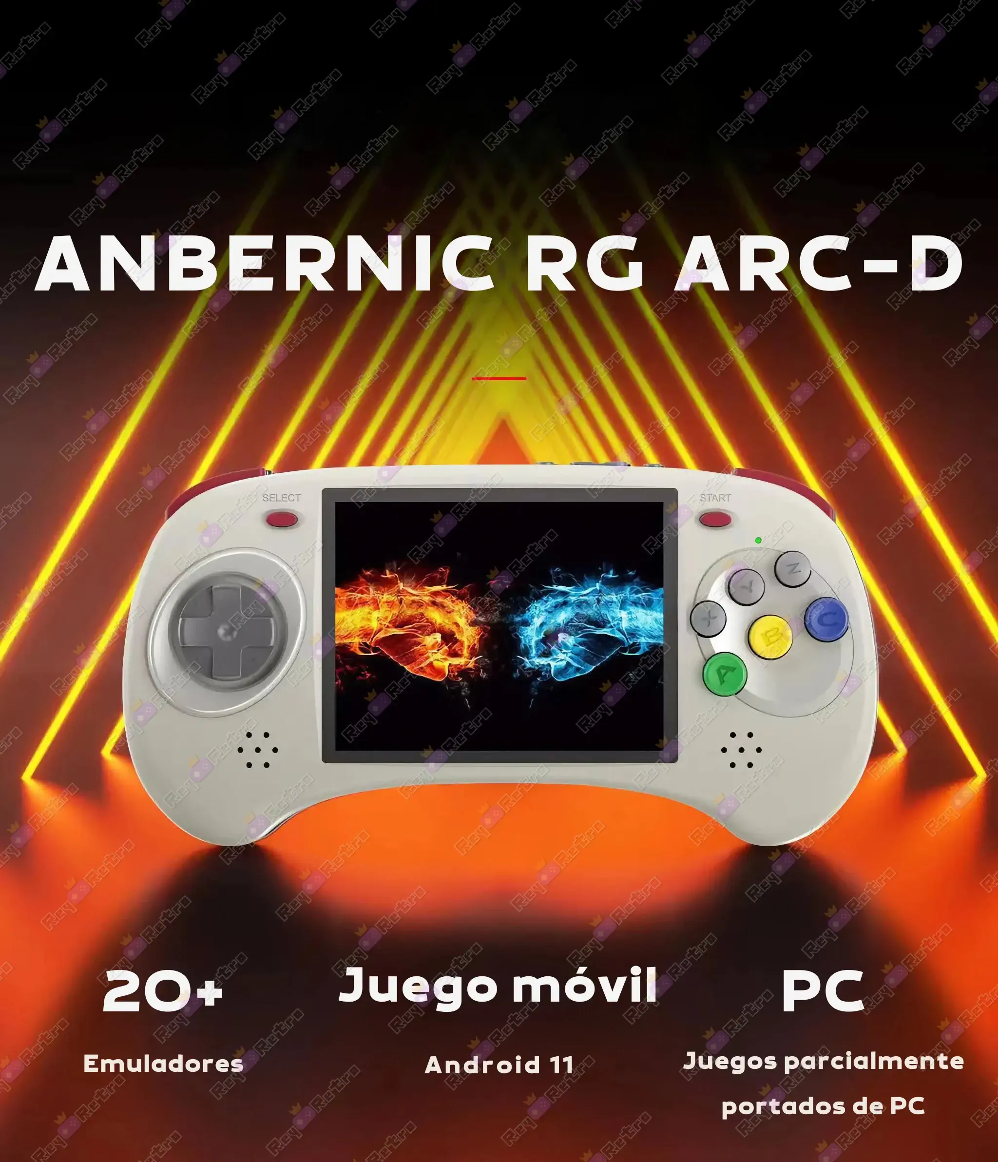 Anbernic RG ARC-D Anbernic_RG_ARC-D.06 - 🕹 Anbernic ARC-D - Consola Retro 4” Dual OS y 3500mAh