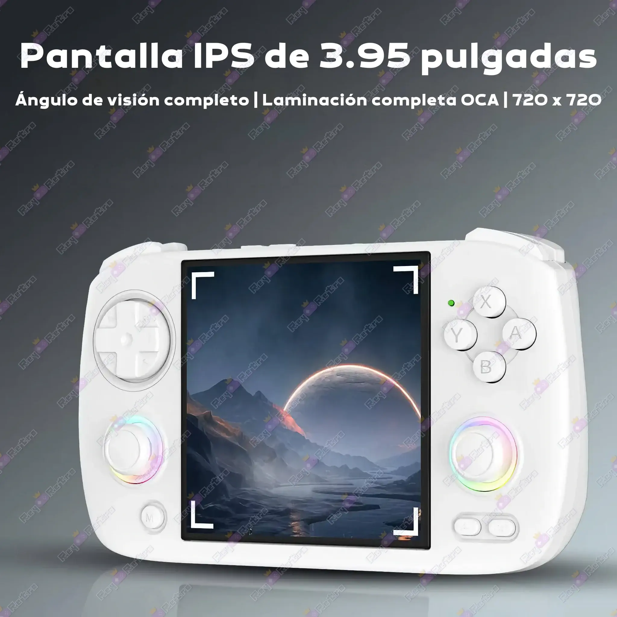 Anbernic RG CubeXX Anbernic_RG_CubeXX.06 - 🕹 Anbernic RG CubeXX – Consola para juegos Retro con Iluminación RGB