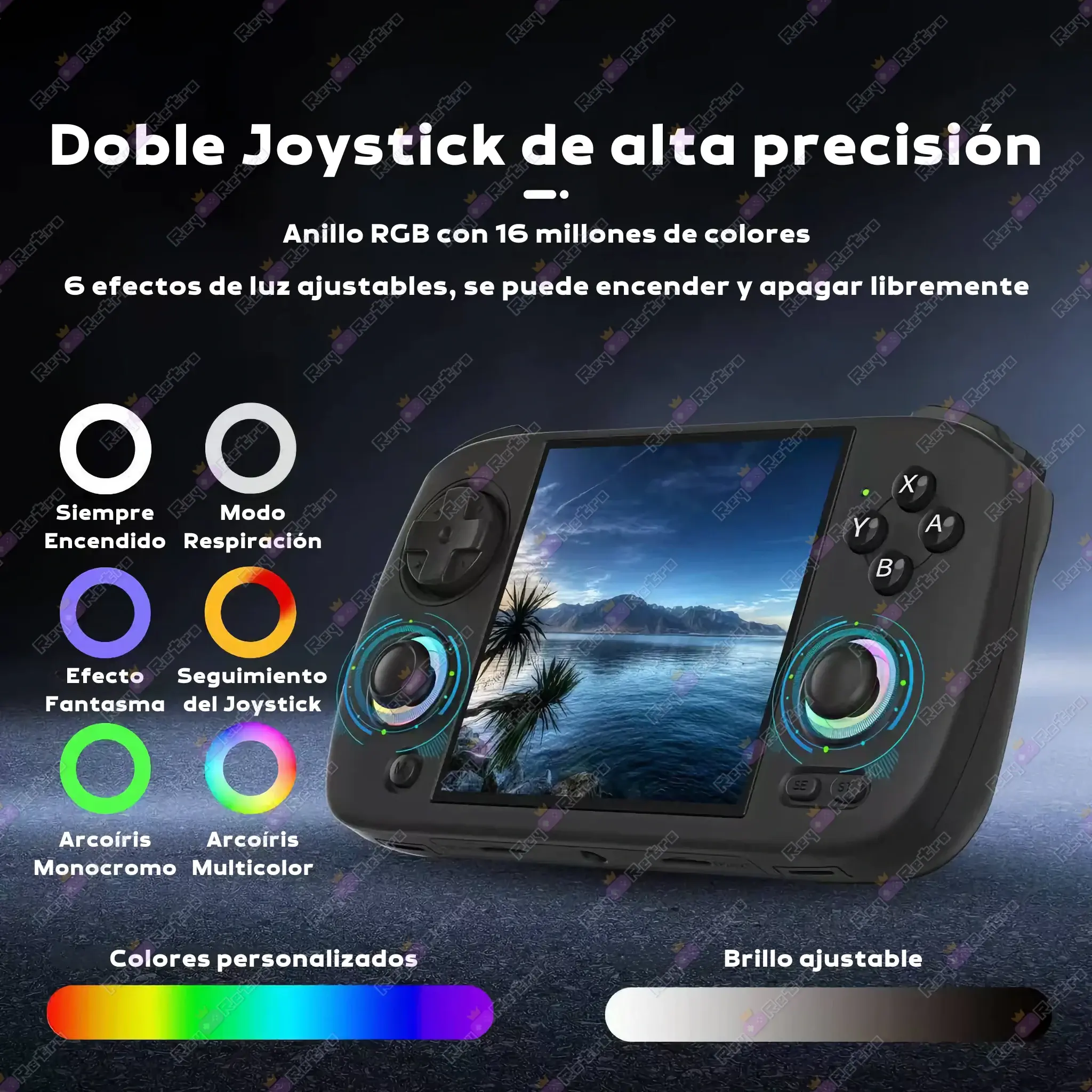 Anbernic RG CubeXX Anbernic_RG_CubeXX.09 - 🕹 Anbernic RG CubeXX – Consola para juegos Retro con Iluminación RGB