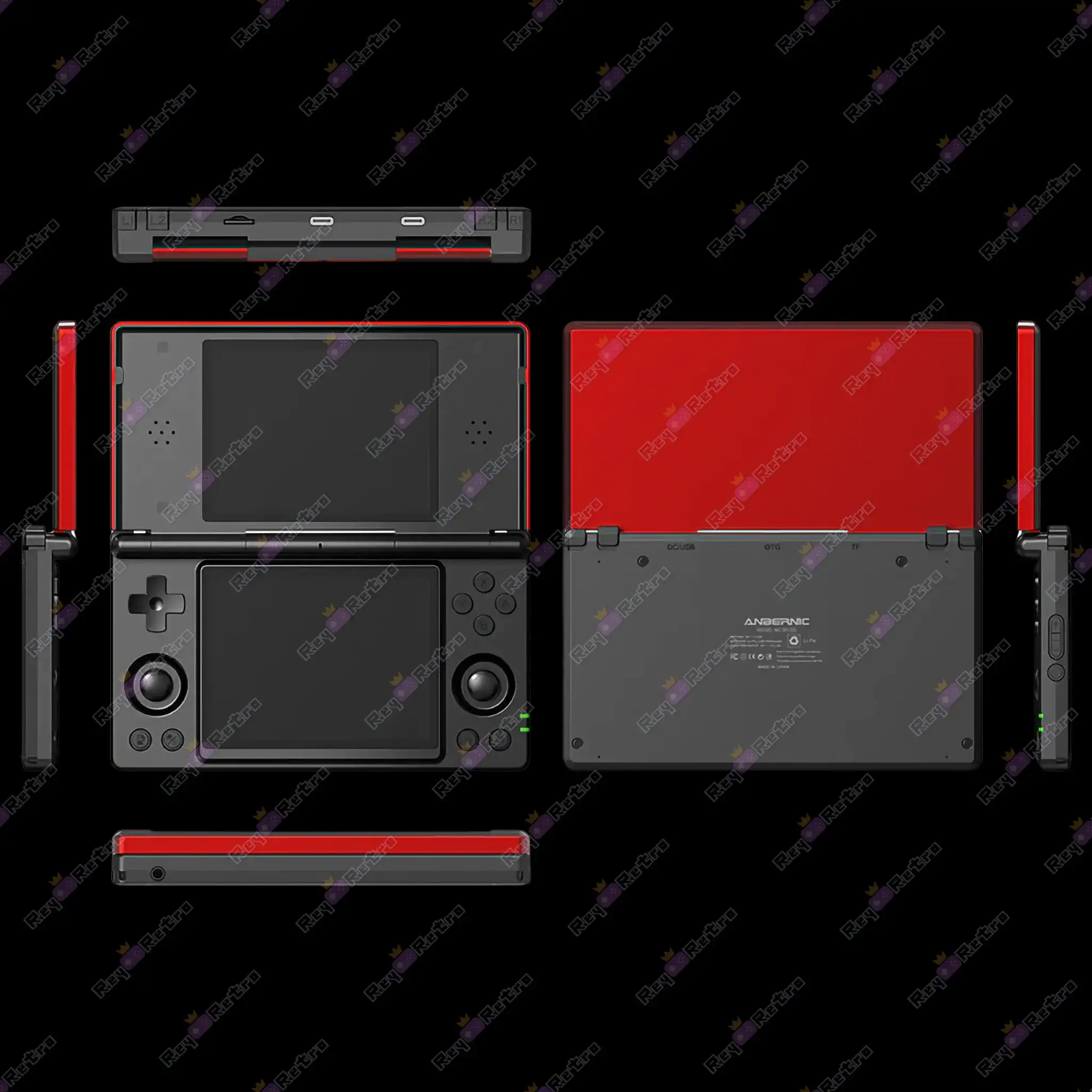 Anbernic_RG_DS.02 - 🕹 Anbernic RG DS - Consola portátil plegable con doble pantalla