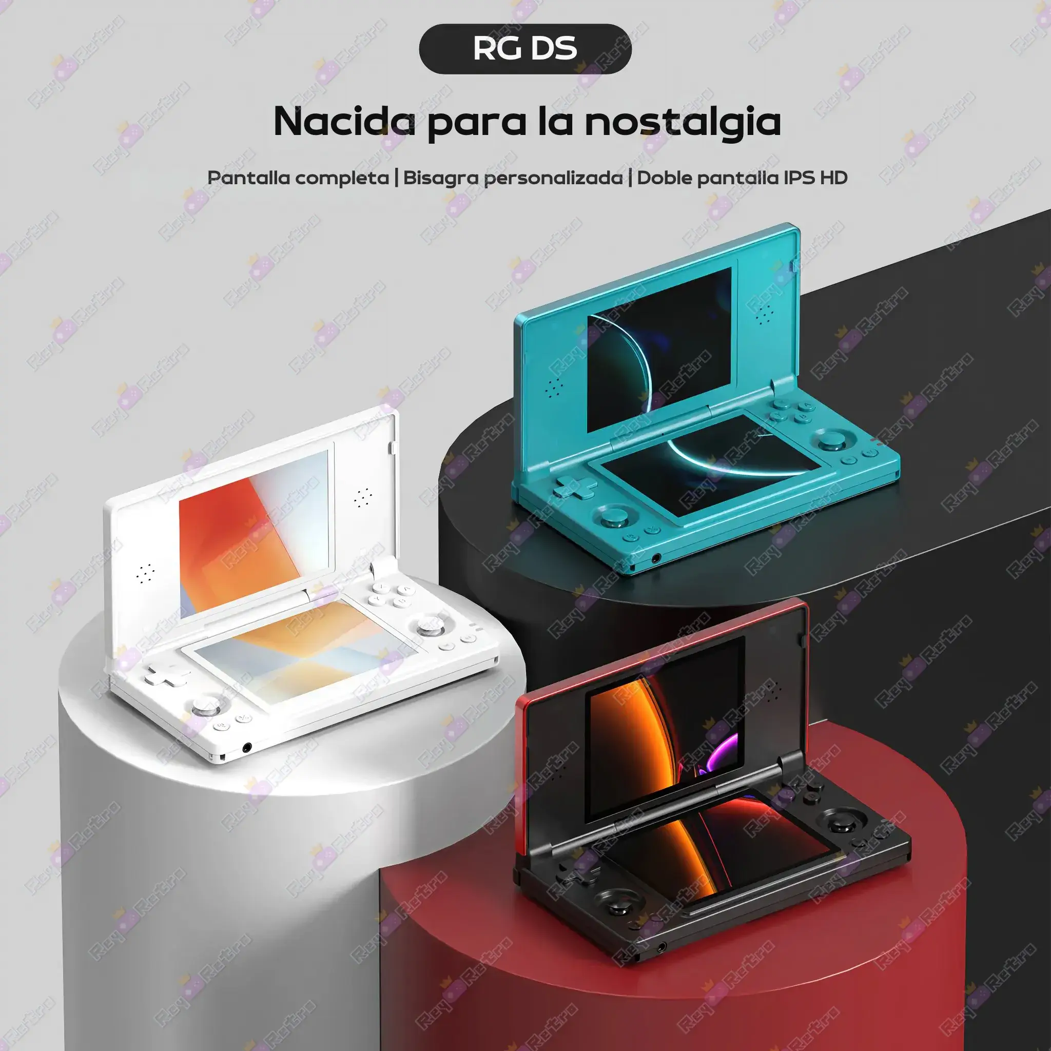 Anbernic RG DS Anbernic_RG_DS.05 - 🕹 Anbernic RG DS - Consola portátil plegable con doble pantalla