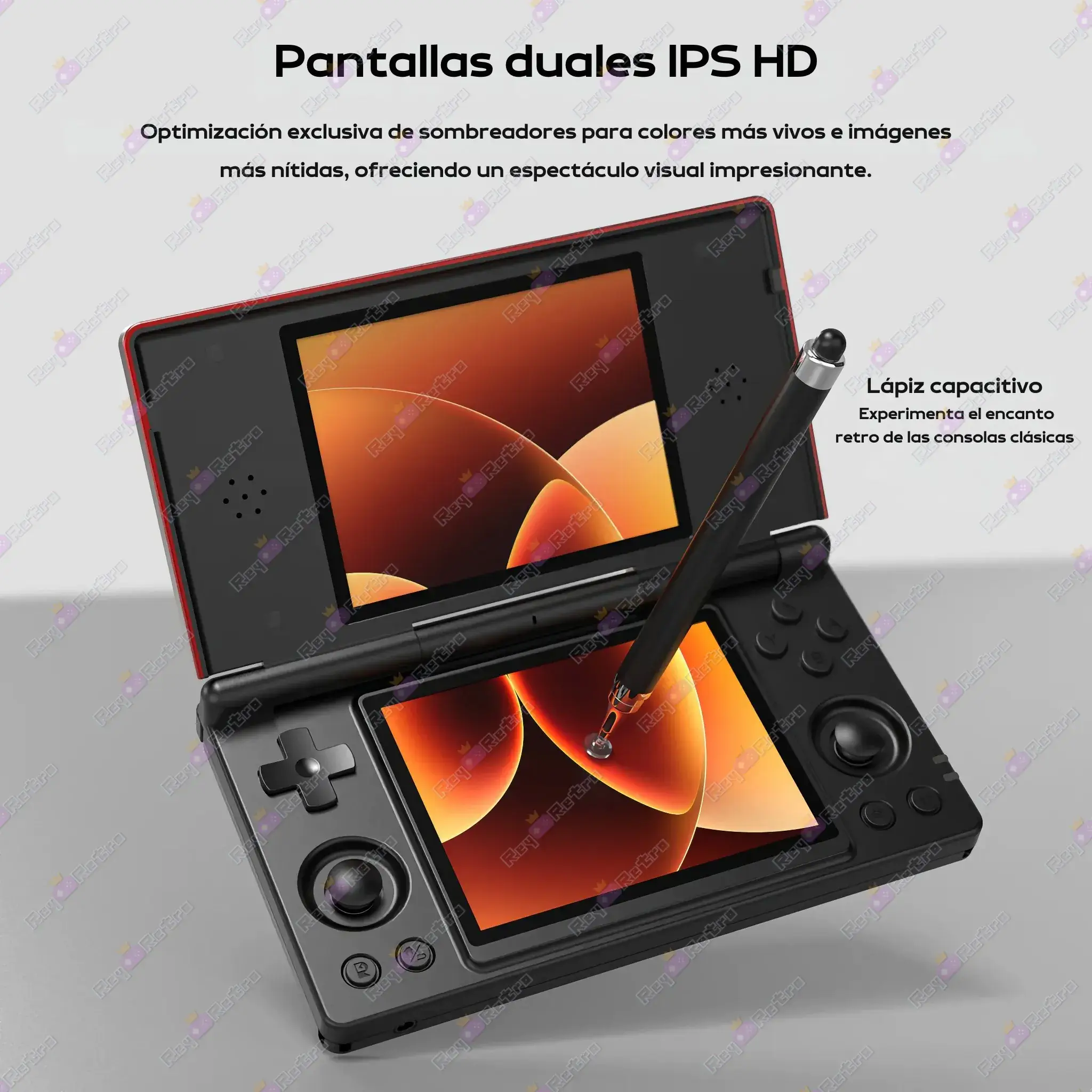 Anbernic RG DS Anbernic_RG_DS.06 - 🕹 Anbernic RG DS - Consola portátil plegable con doble pantalla