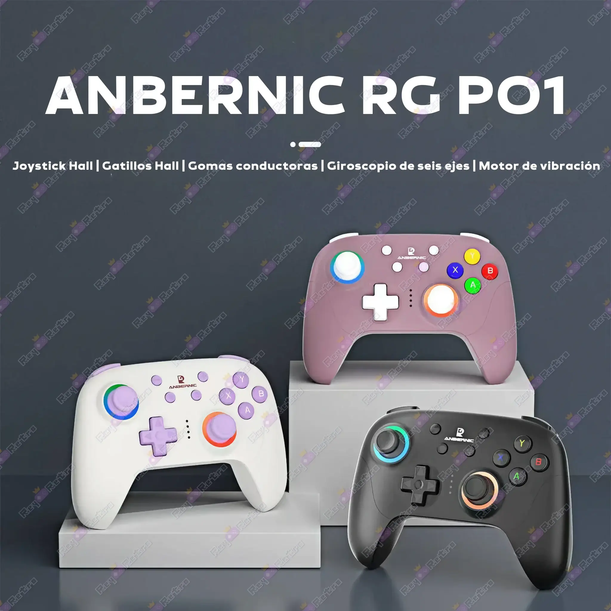 Anbernic_RG_P01.05 - 🎮 Anbernic RG P01 - Mando Multiplataforma con Gatillos Hall y RGB