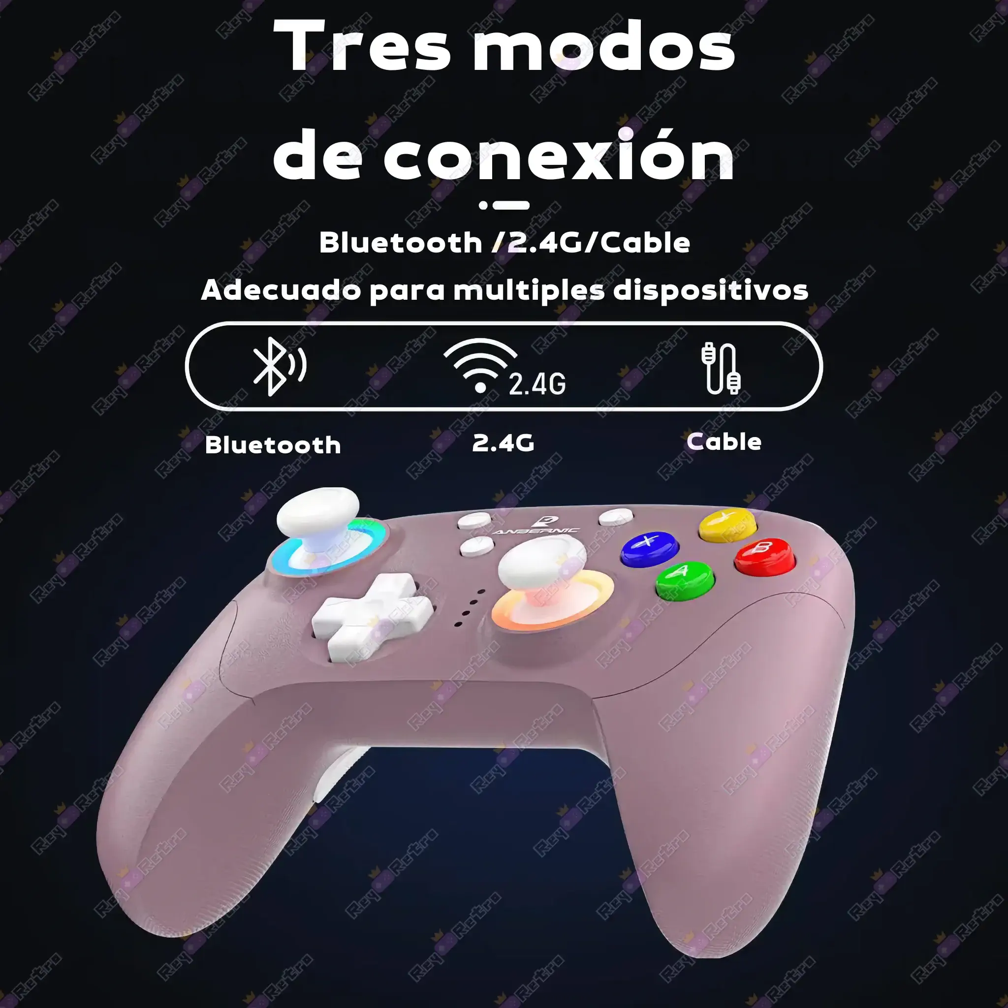 Anbernic_RG_P01.15 - 🎮 Anbernic RG P01 - Mando Multiplataforma con Gatillos Hall y RGB