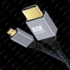 Cable_Micro_HDMI.01 - 🎆 Cable Micro HDMI a HDMI 2.0 - 4K/60Hz, Nylon, Durabilidad y Calidad